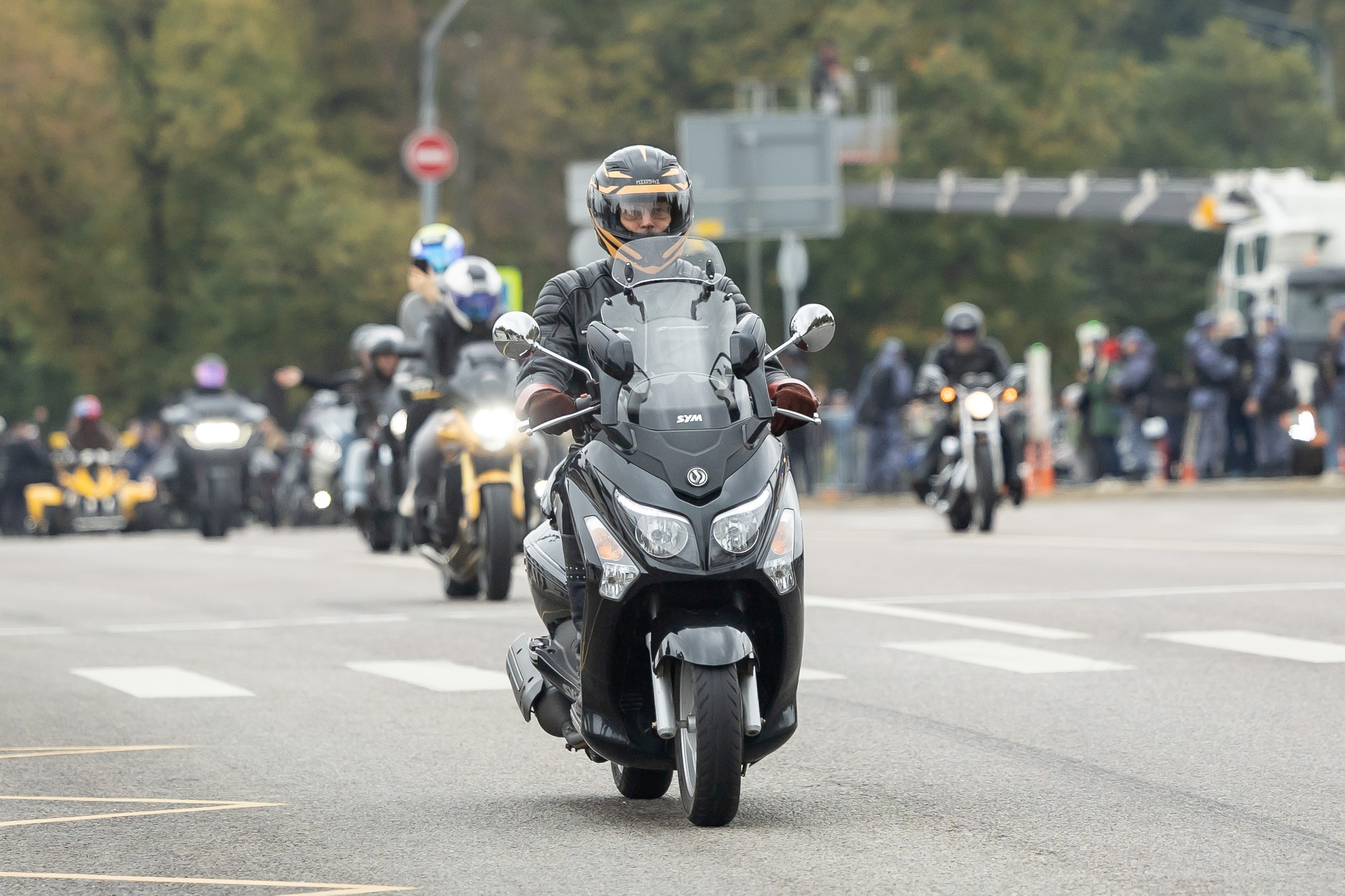 13-й Московский Мотофестиваль. Фотограф Владимир Охрименко