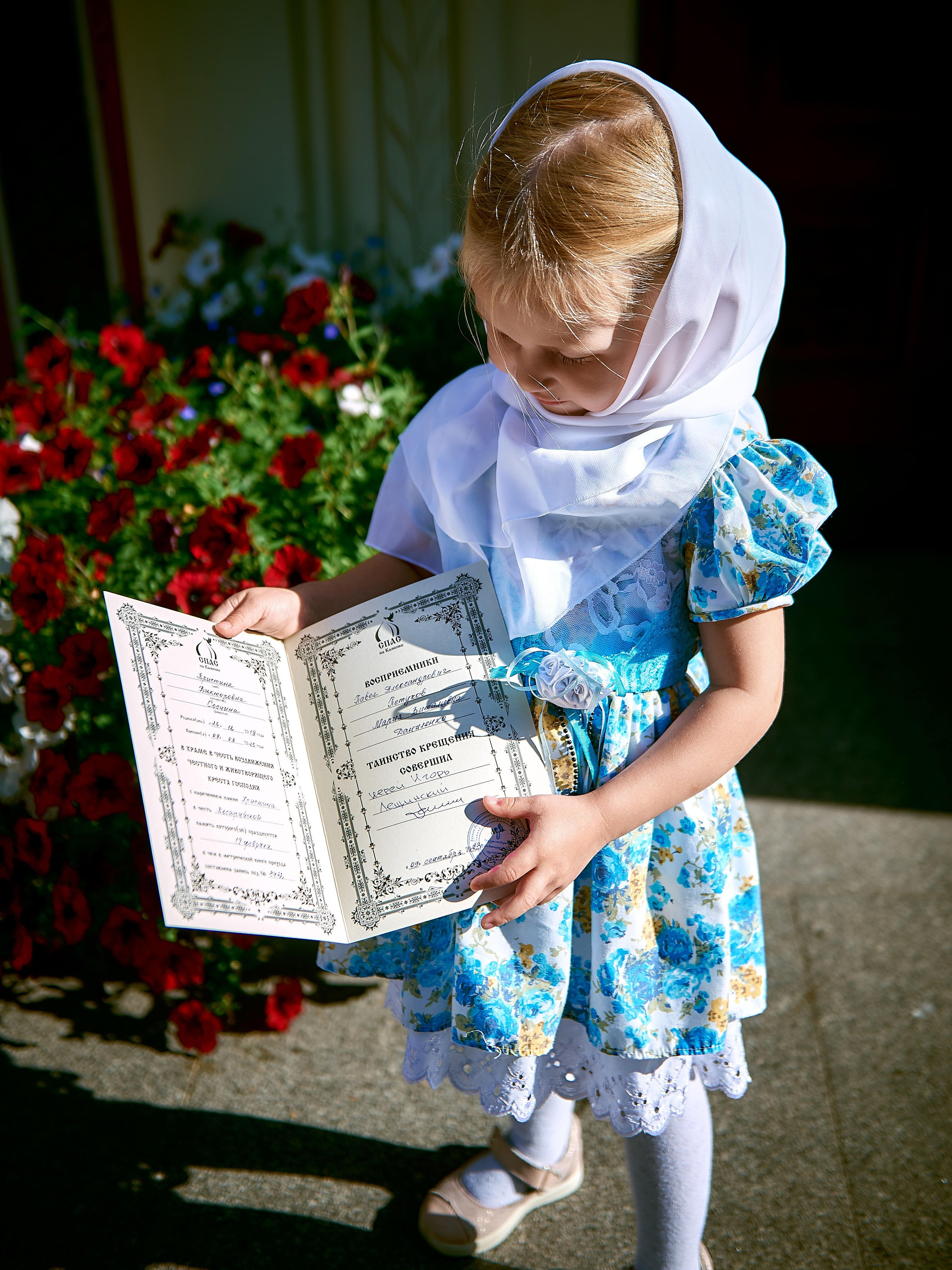 Крещение Кристины | Храм «Спас на Каменке». Свадебный фотограф в Санкт-Петербурге Славин Денис