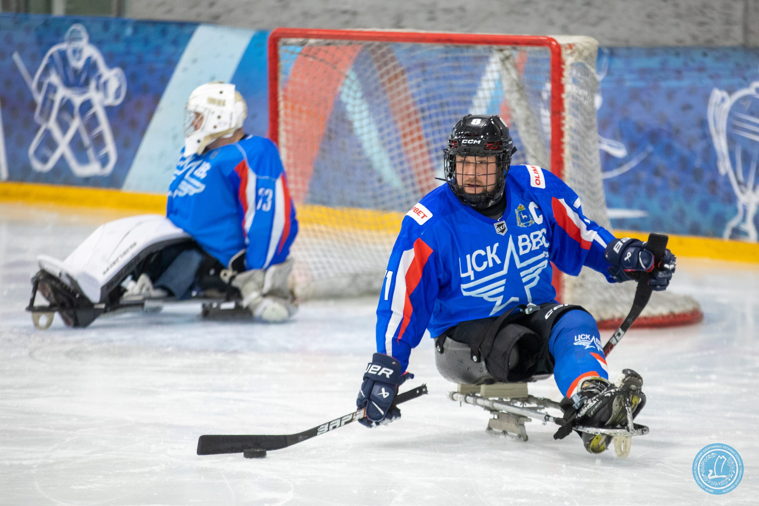 Тренировка команды ЦСК ВВС СЛЕДЖ. Фотограф в Самаре Максим Калинин