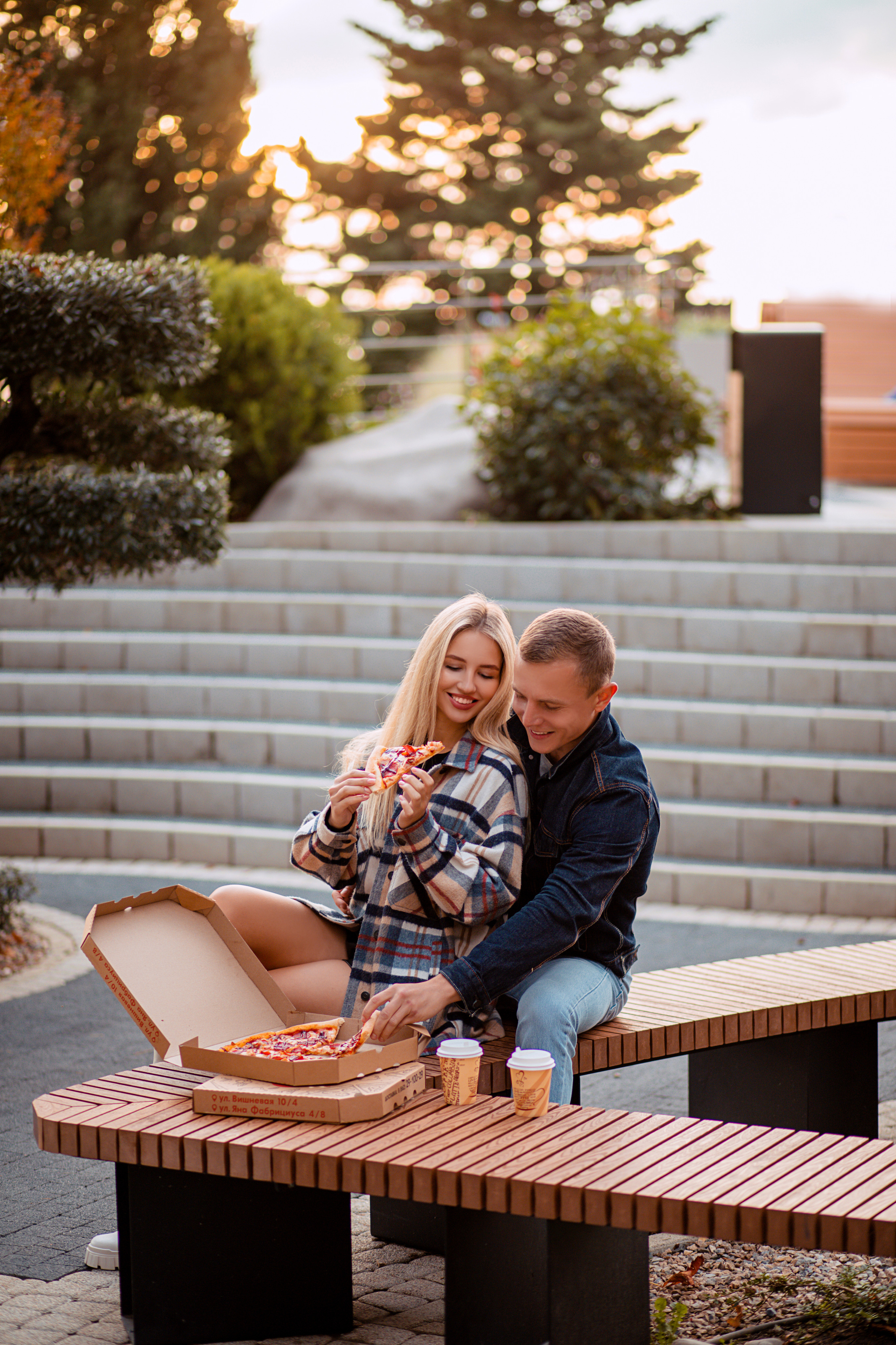 Дмитрий и Ася. Пицца. Фотограф Москва. Семейные и индивидуальные фотосессии в Москве