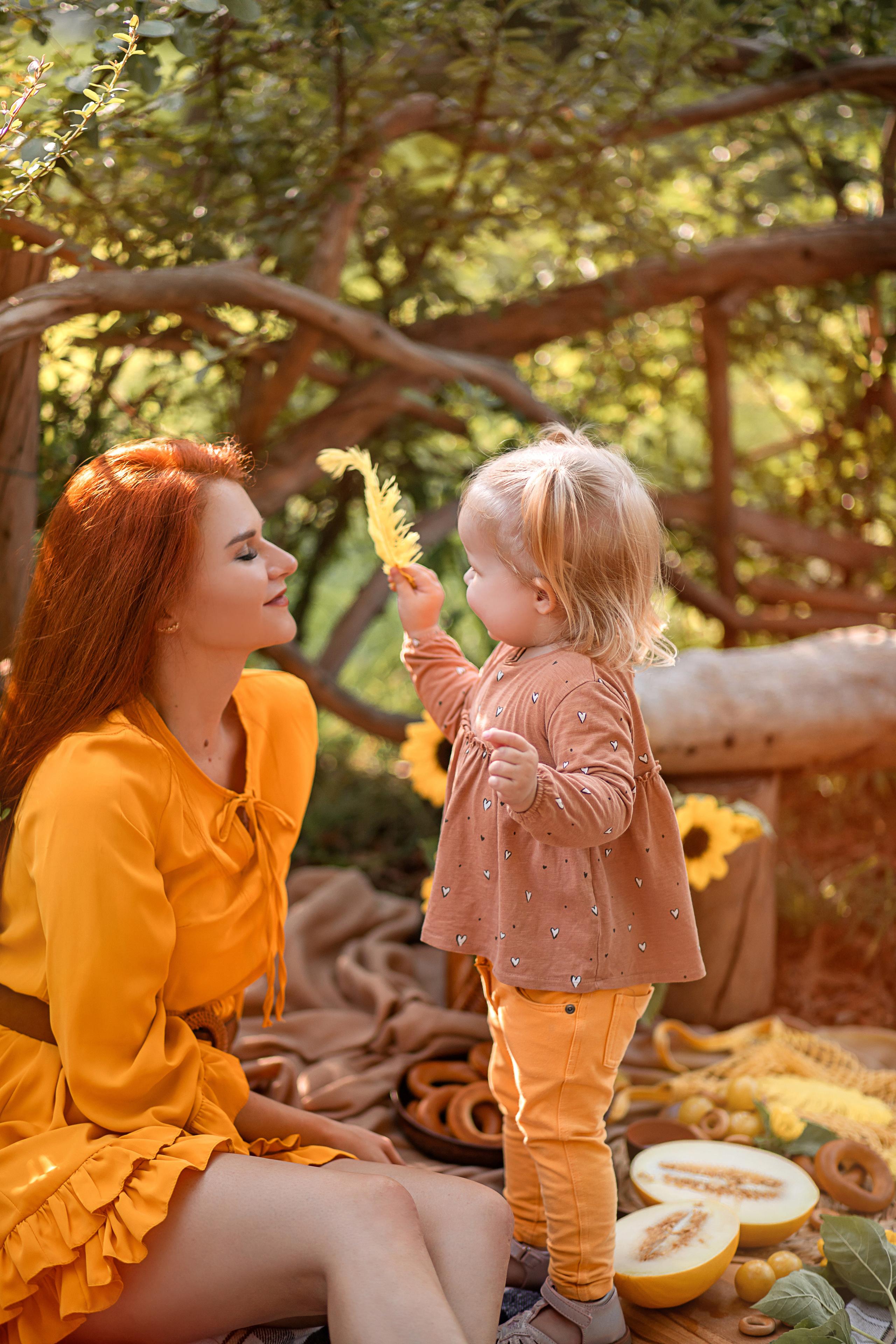 Мама + дочка. Пикник. Фотограф Москва. Семейные и индивидуальные фотосессии в Москве