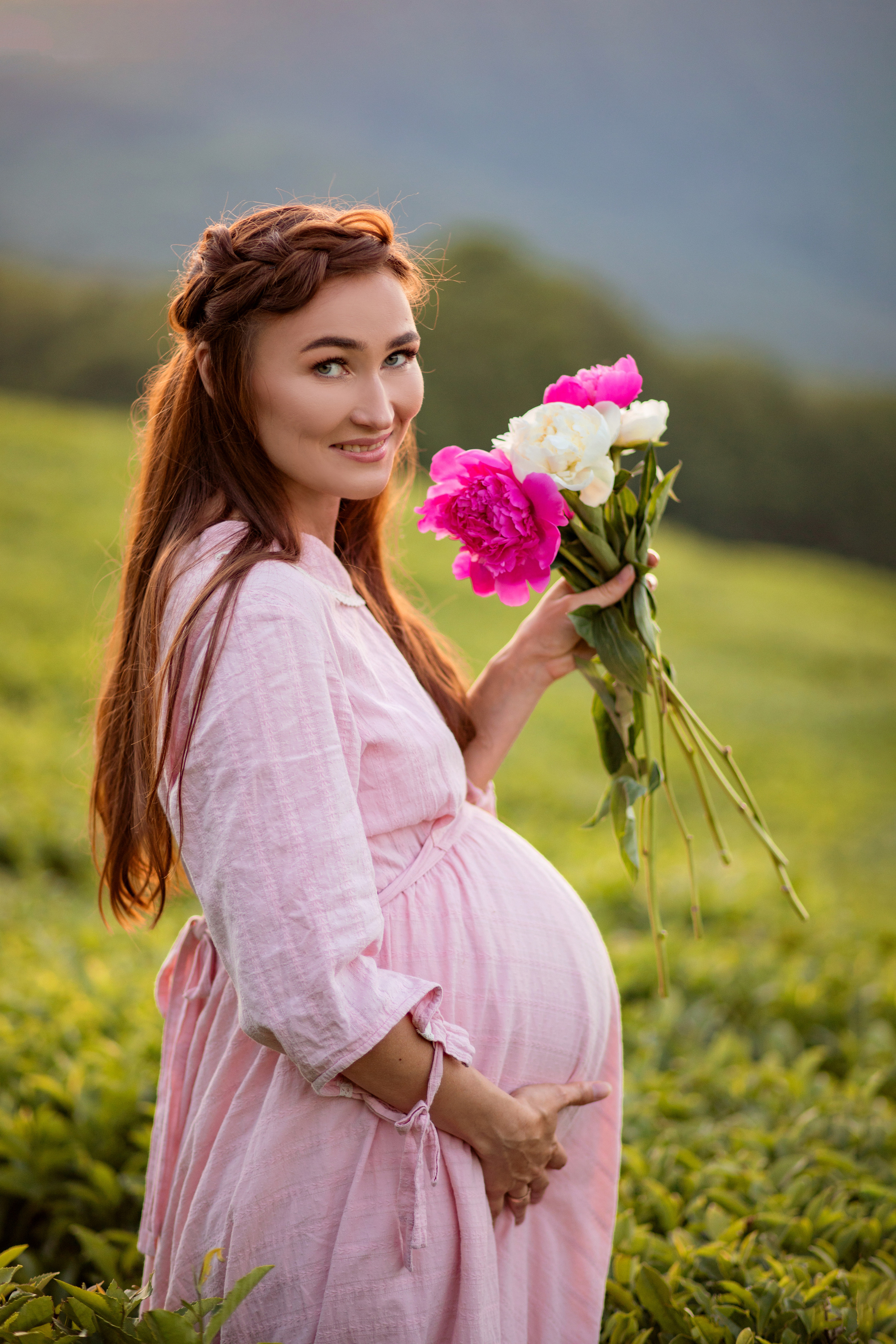 Алиса. Чайные плантации. Фотограф Москва. Семейные и индивидуальные фотосессии в Москве