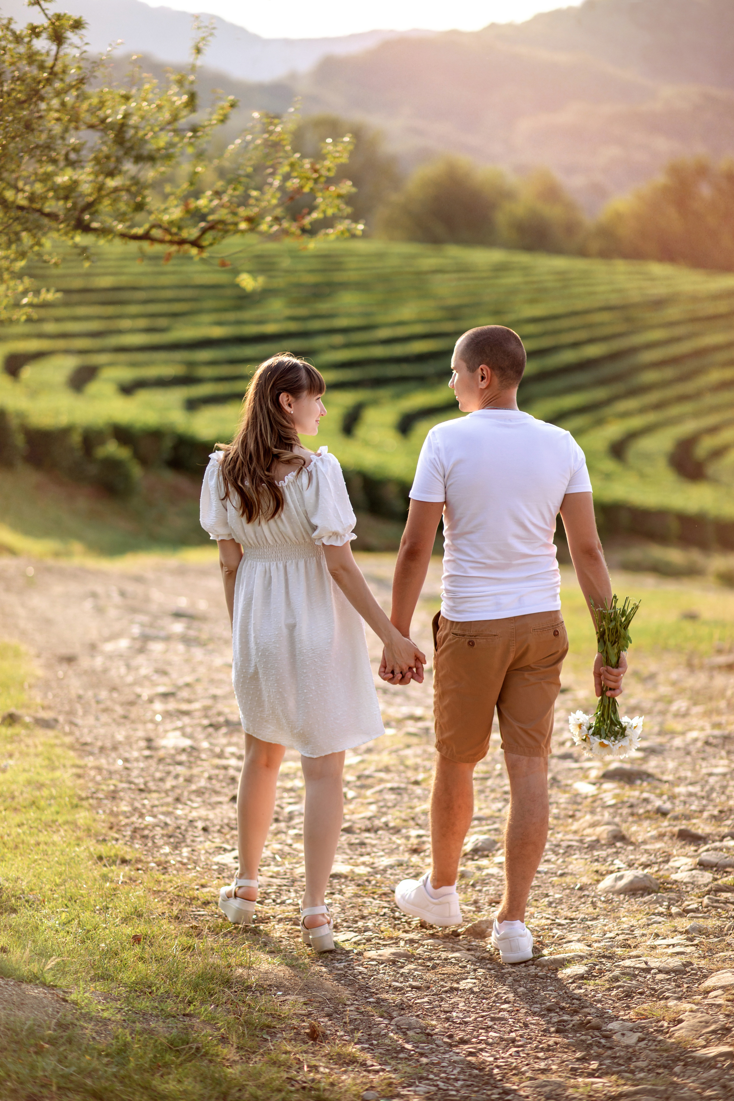 Лариса. Чайные плантации. Фотограф Москва. Семейные и индивидуальные фотосессии в Москве
