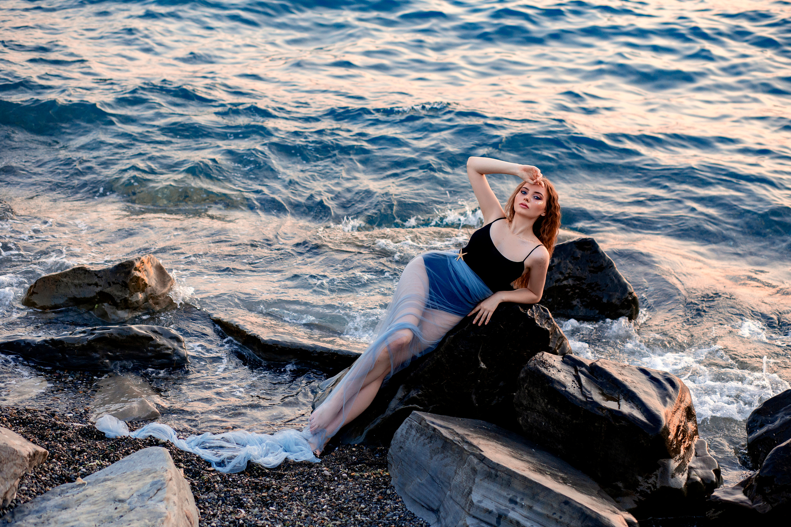 Стефания. Море. Фотограф Москва. Семейные и индивидуальные фотосессии в Москве