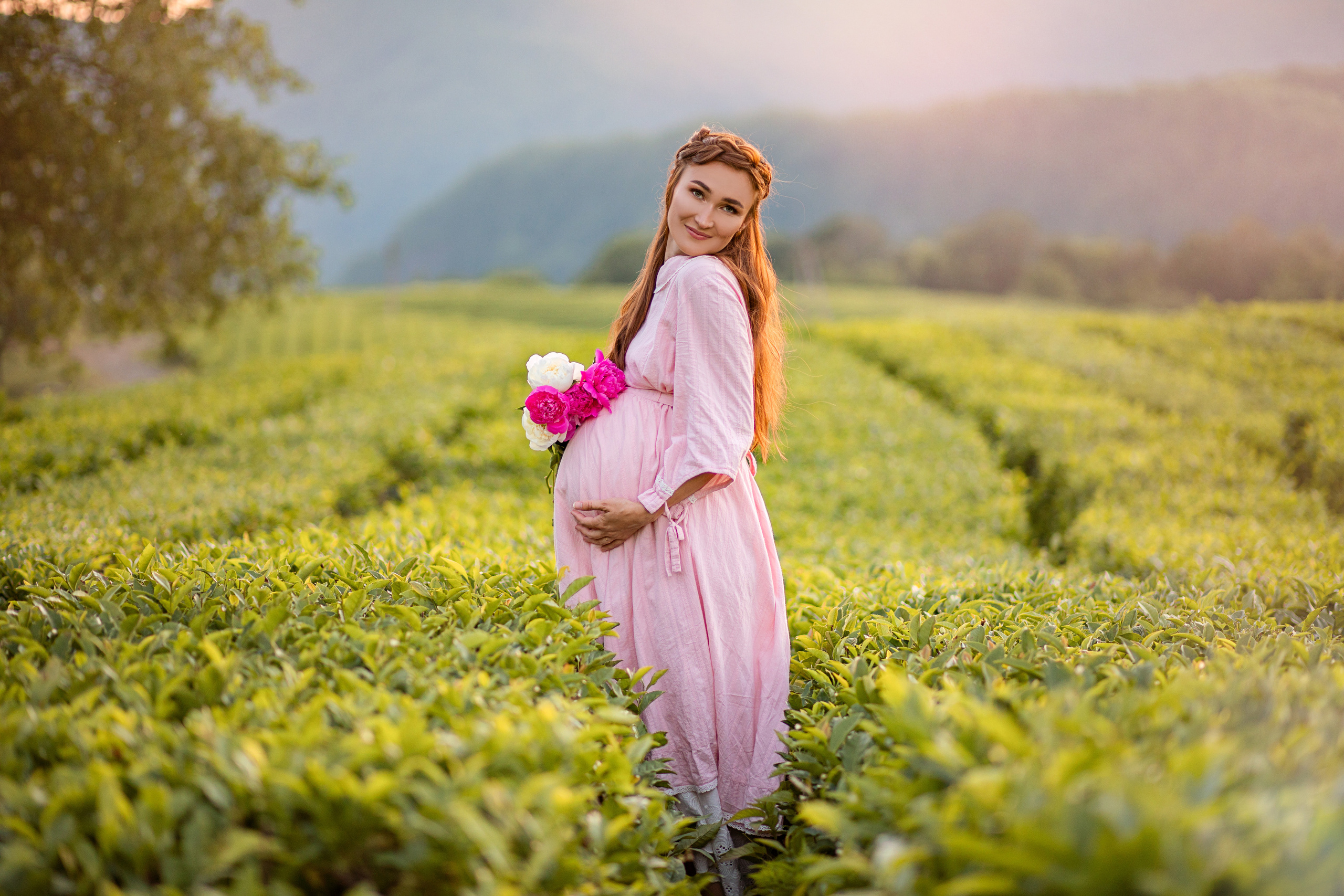 Алиса. Чайные плантации. Фотограф Москва. Семейные и индивидуальные фотосессии в Москве