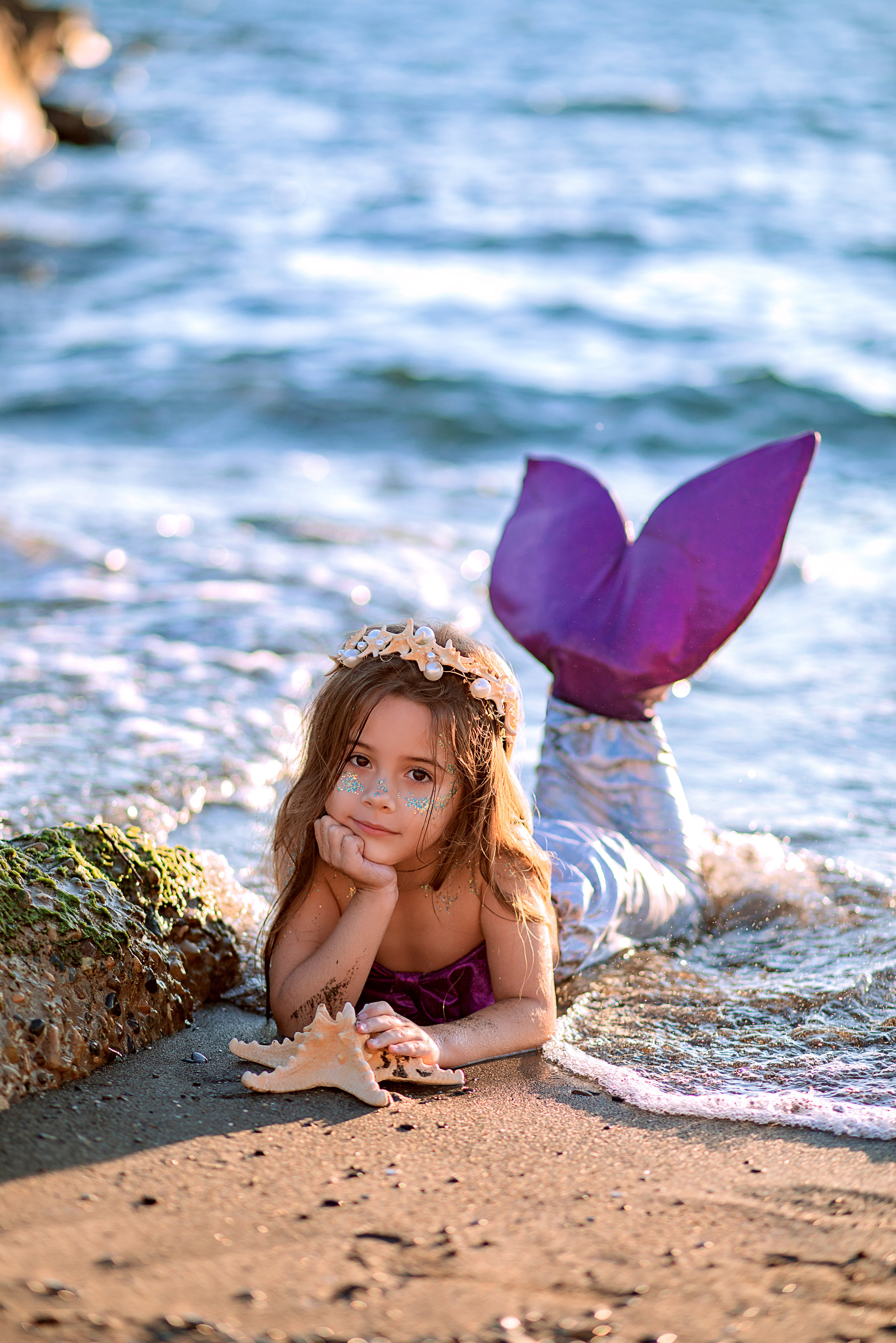 Детская творческая. Русалочка. Фотограф Москва. Семейные и индивидуальные фотосессии в Москве