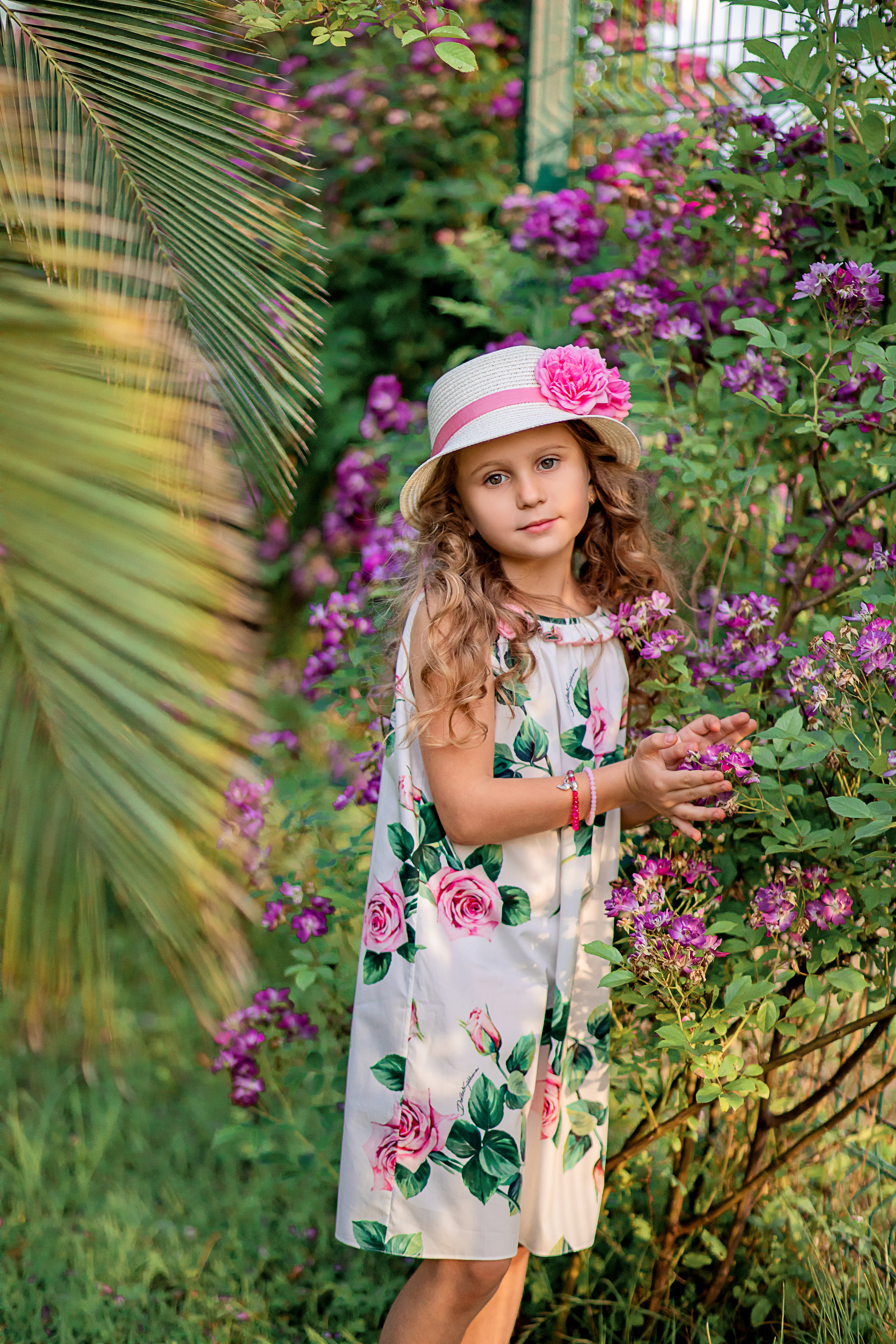 Маргарита. Разгар цветения в Сочи. Фотограф Москва. Семейные и индивидуальные фотосессии в Москве