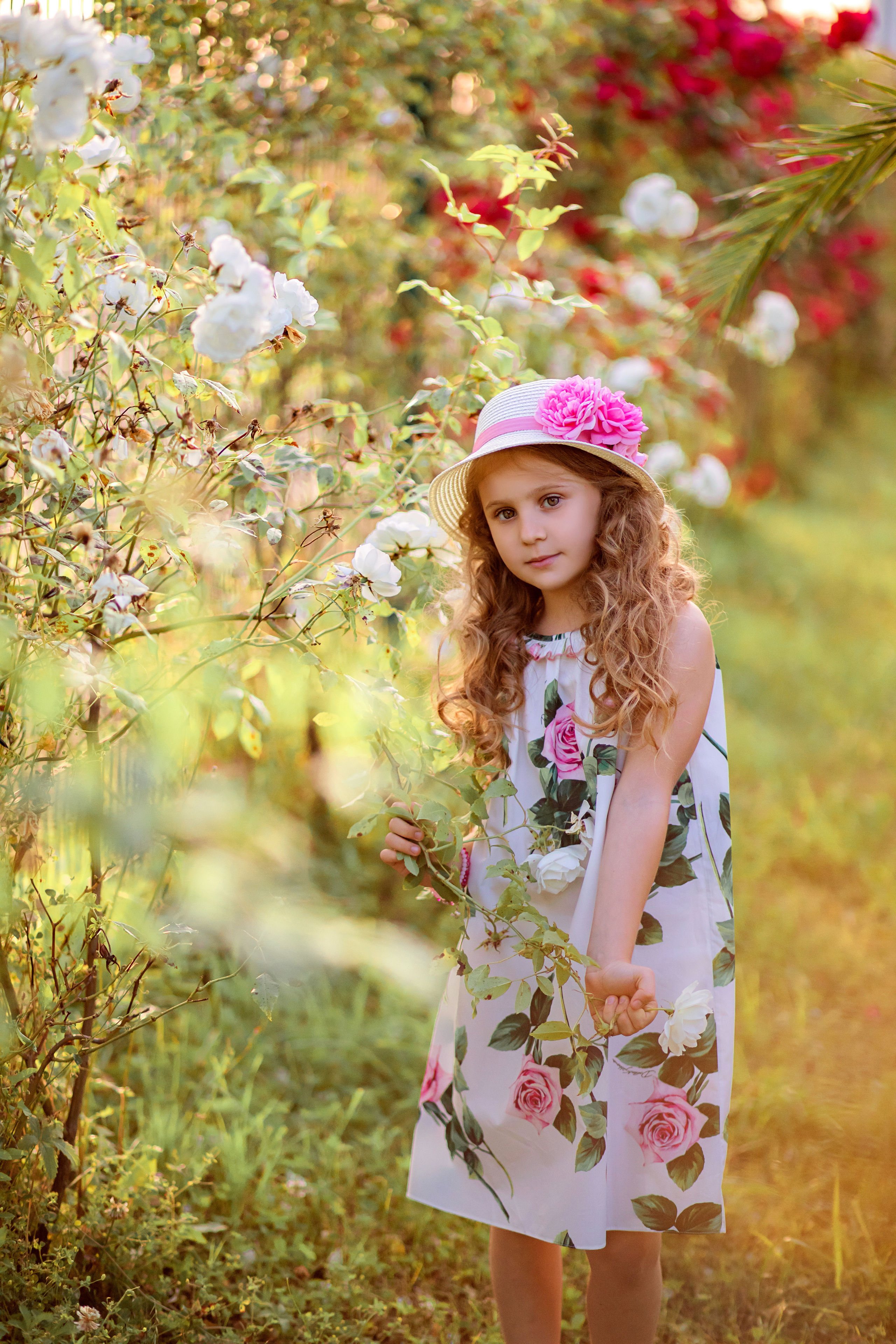 Маргарита. Разгар цветения в Сочи. Фотограф Москва. Семейные и индивидуальные фотосессии в Москве