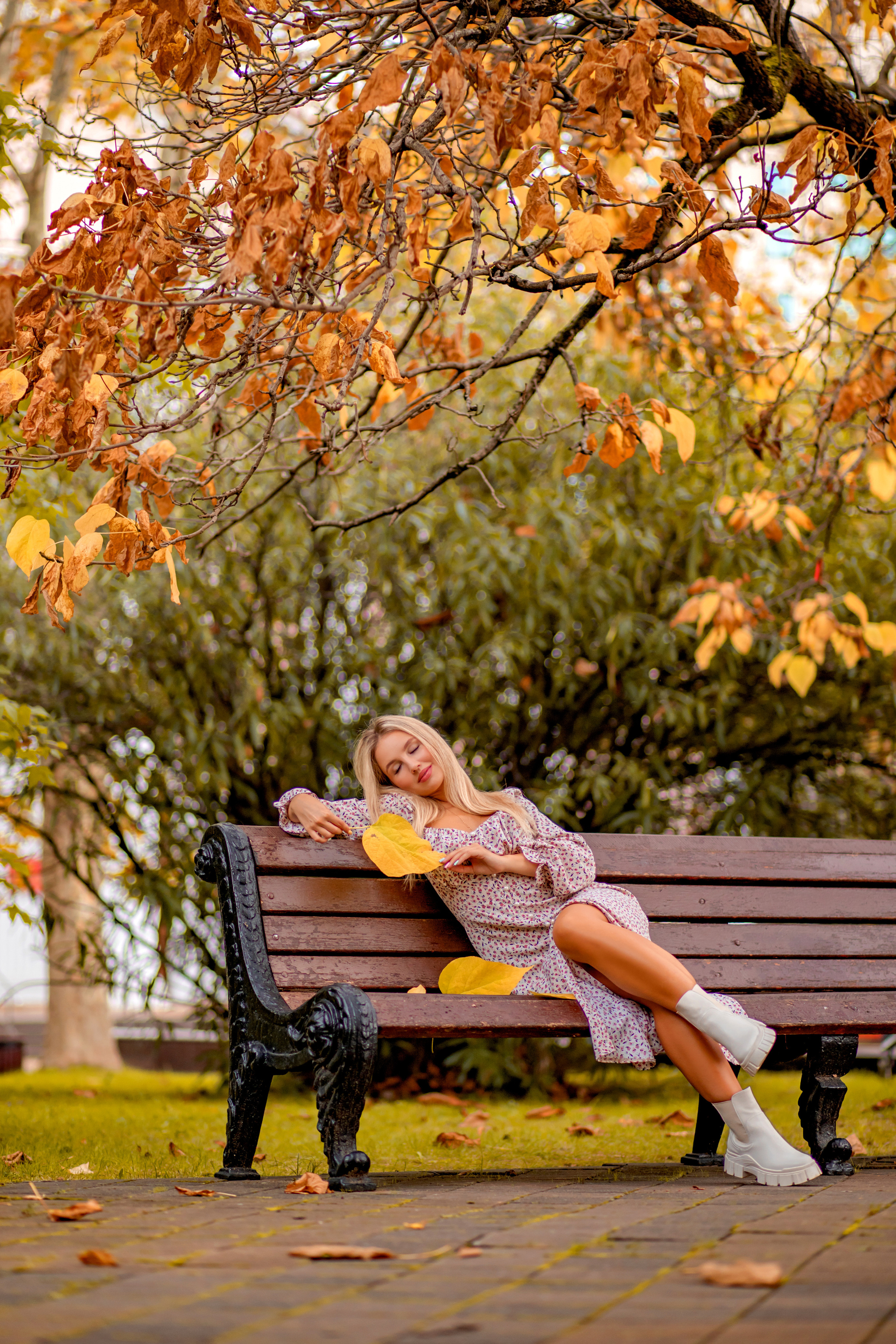 Осенняя прогулка. Фотограф Москва. Семейные и индивидуальные фотосессии в Москве