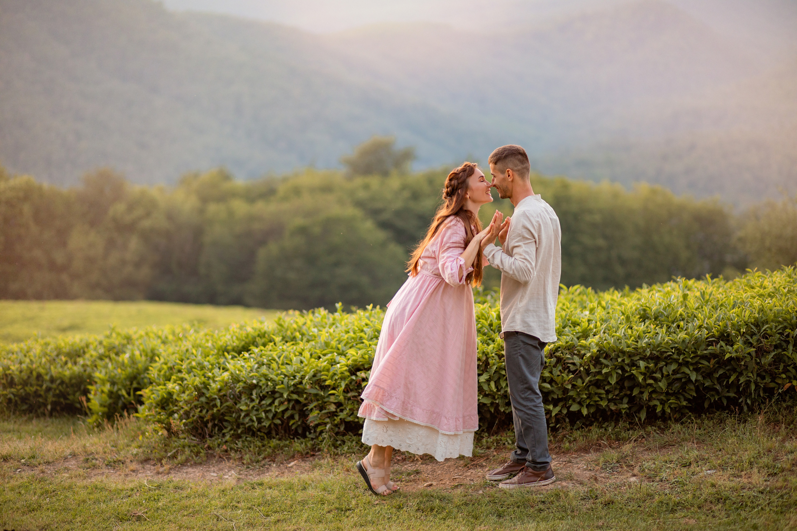 Алиса. Чайные плантации. Фотограф Москва. Семейные и индивидуальные фотосессии в Москве