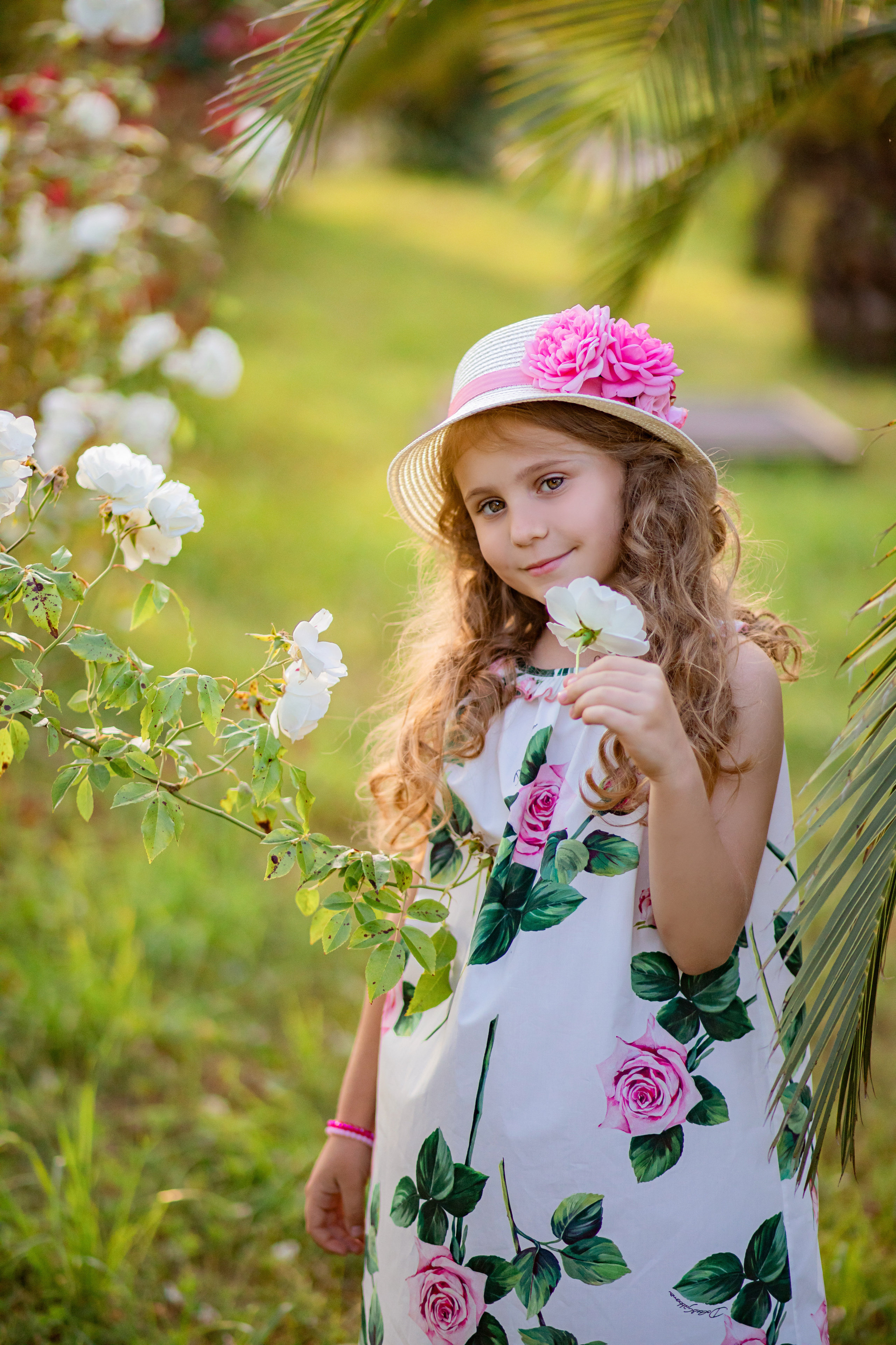 Маргарита. Разгар цветения в Сочи. Фотограф Москва. Семейные и индивидуальные фотосессии в Москве