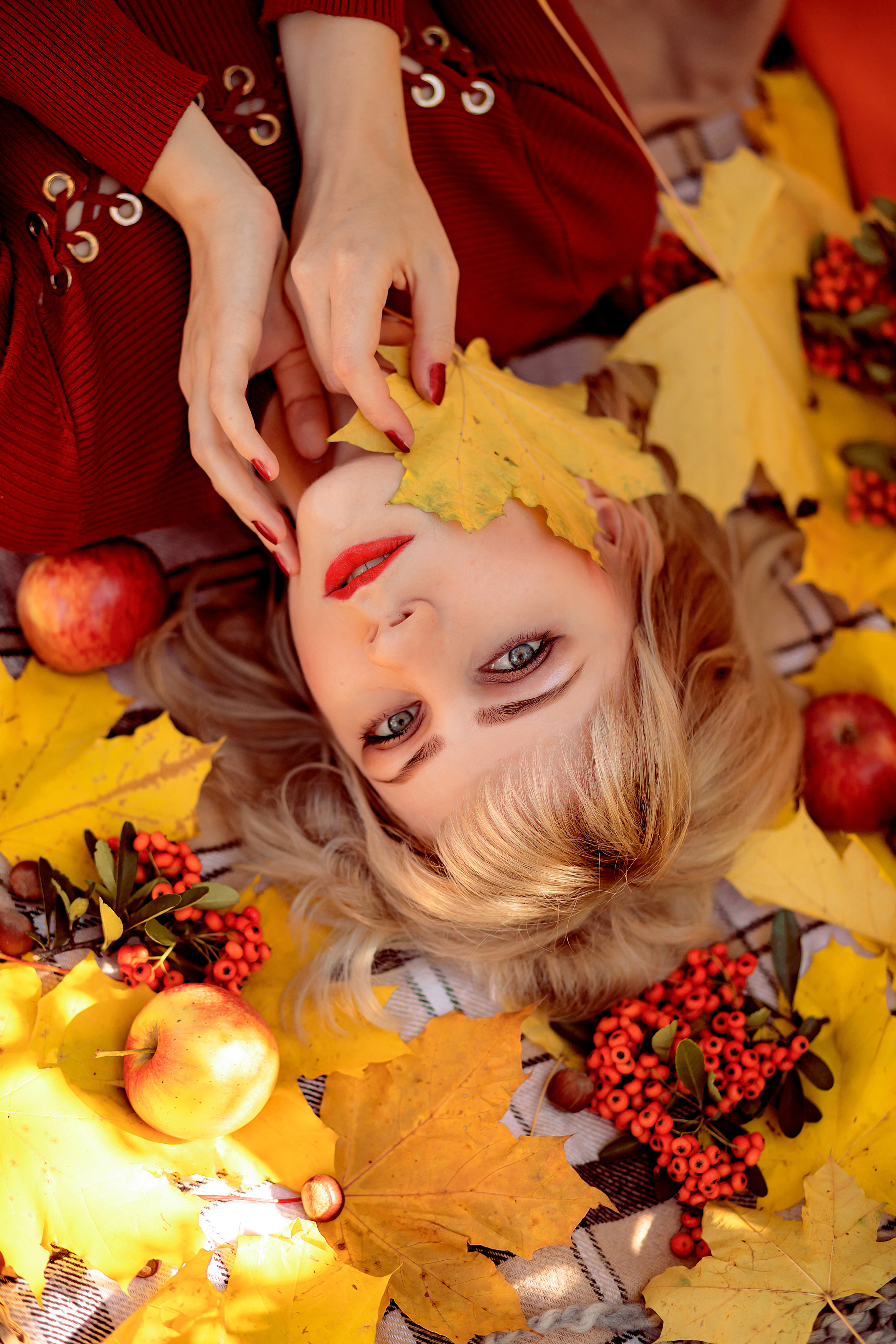 Осенний пикник. Ксения. Фотограф Москва. Семейные и индивидуальные фотосессии в Москве