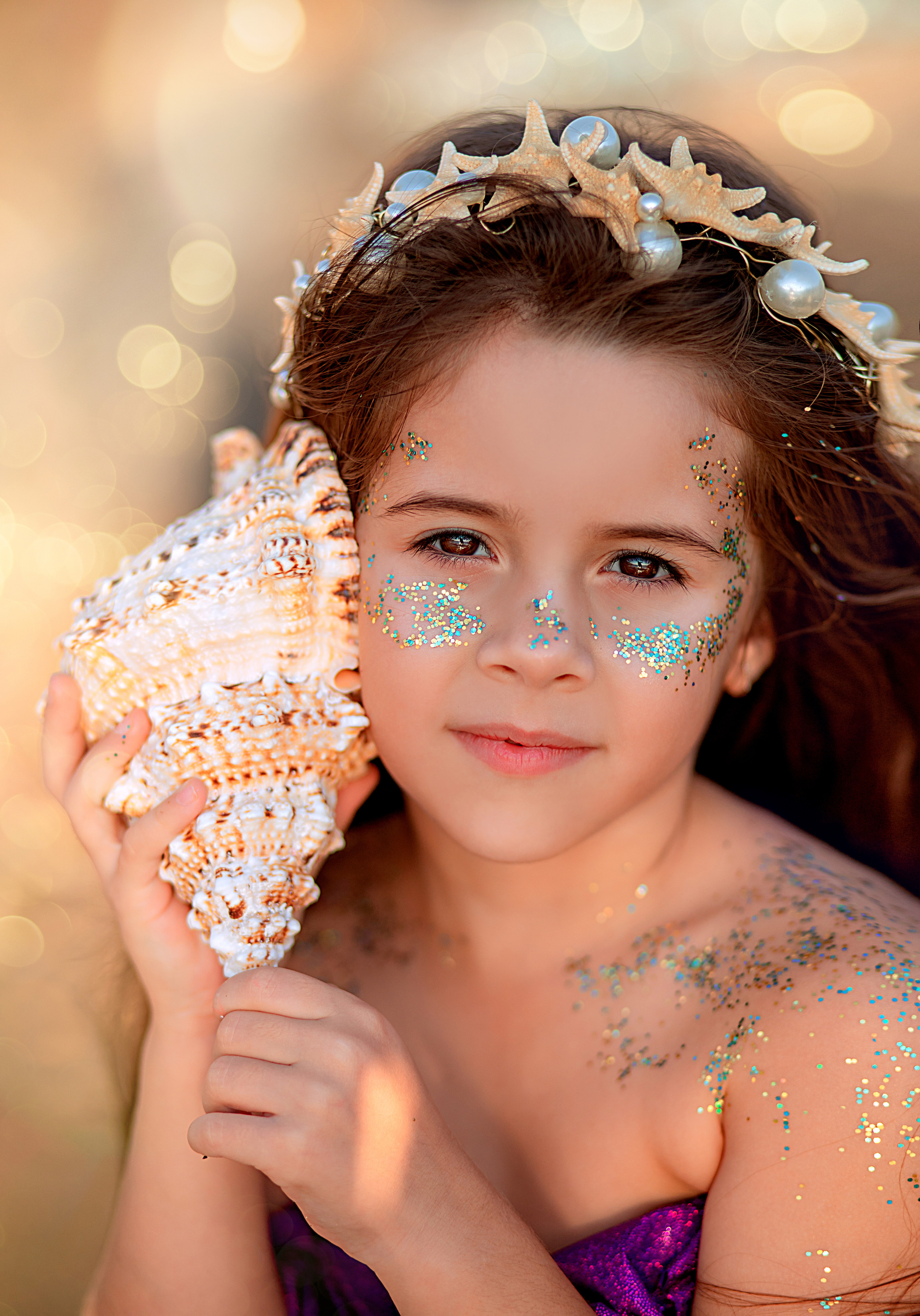 Детская творческая. Русалочка. Фотограф Москва. Семейные и индивидуальные фотосессии в Москве