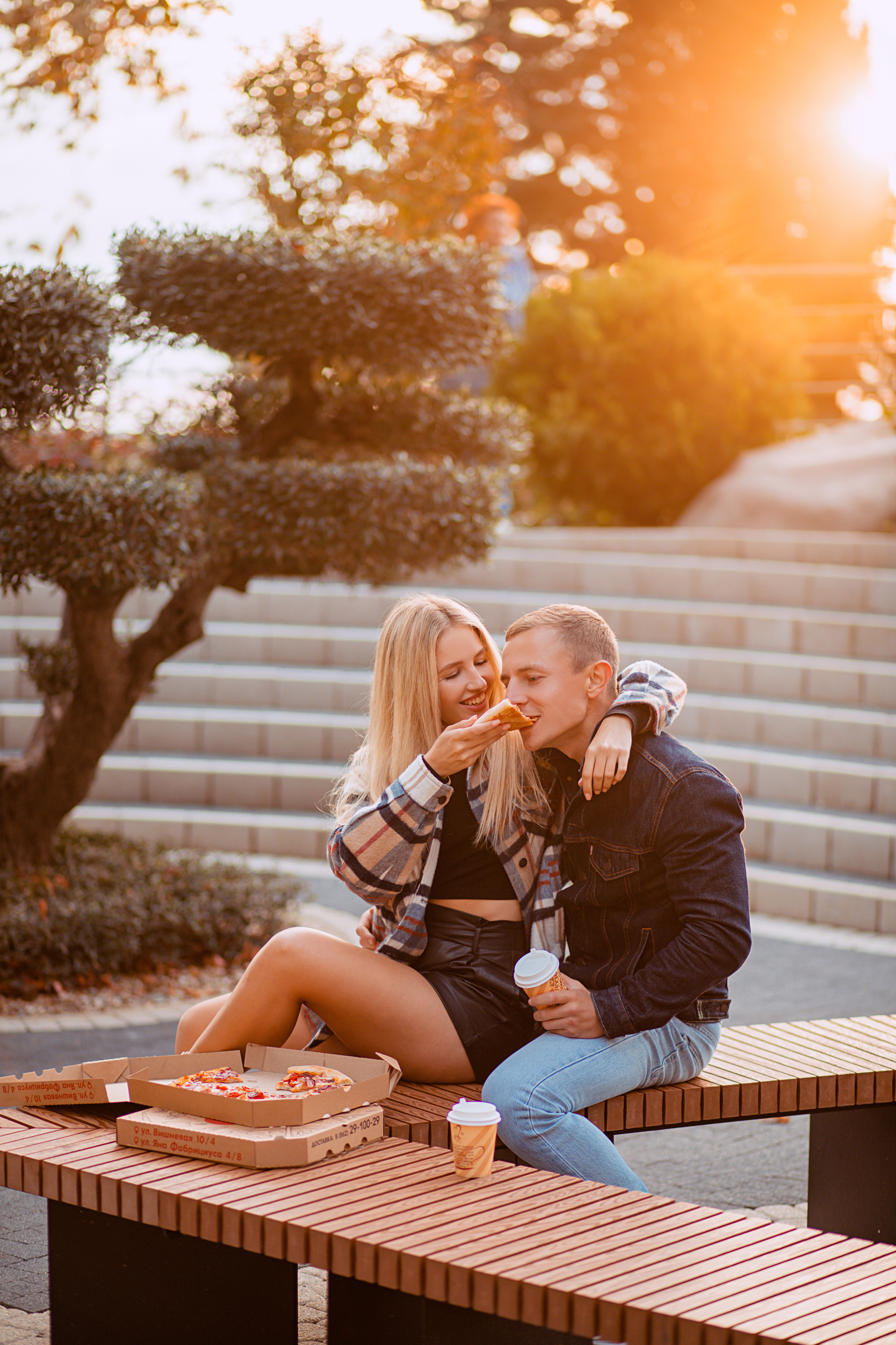 Дмитрий и Ася. Пицца. Фотограф Москва. Семейные и индивидуальные фотосессии в Москве