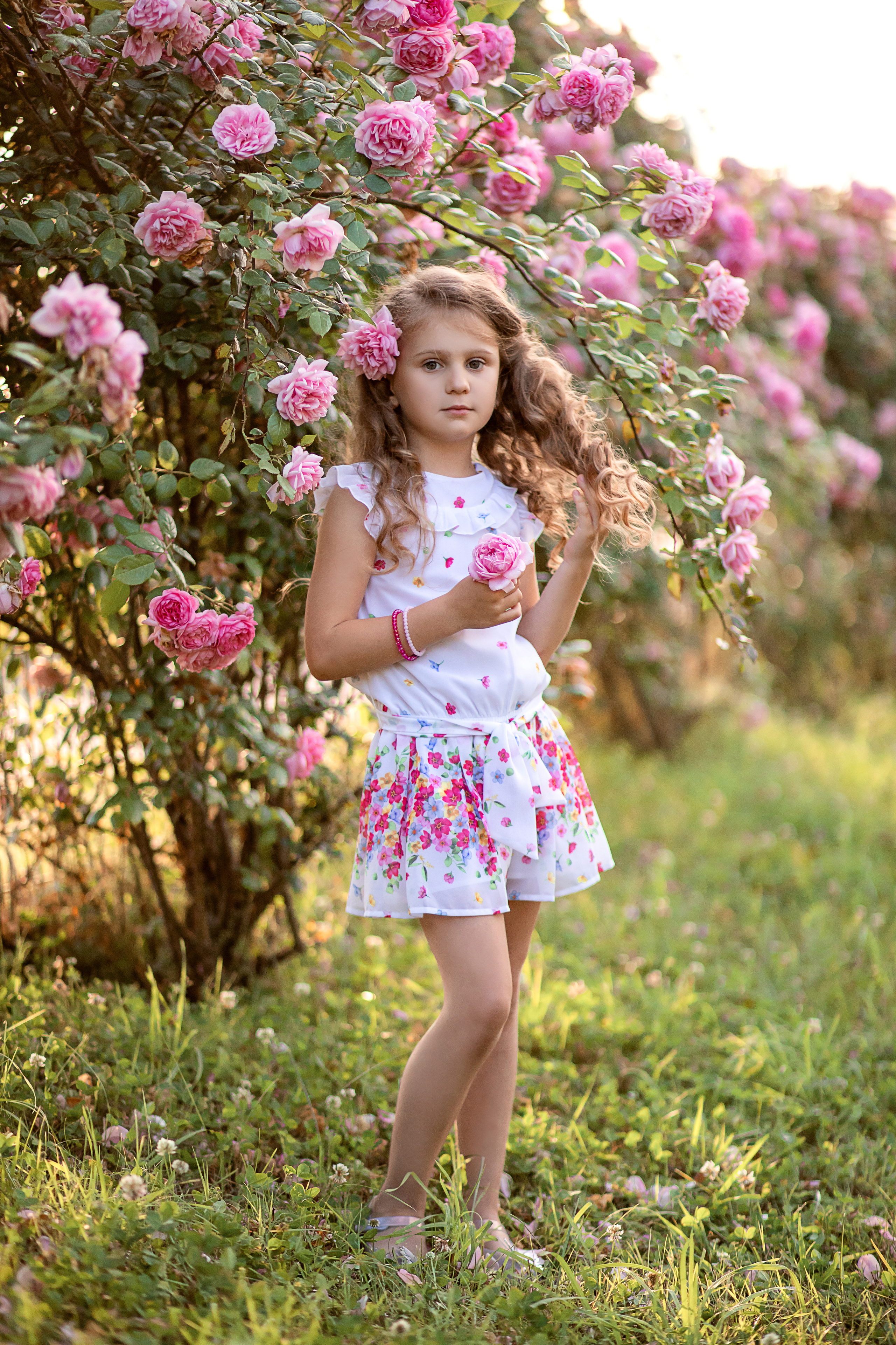 Маргарита. Разгар цветения в Сочи. Фотограф Москва. Семейные и индивидуальные фотосессии в Москве