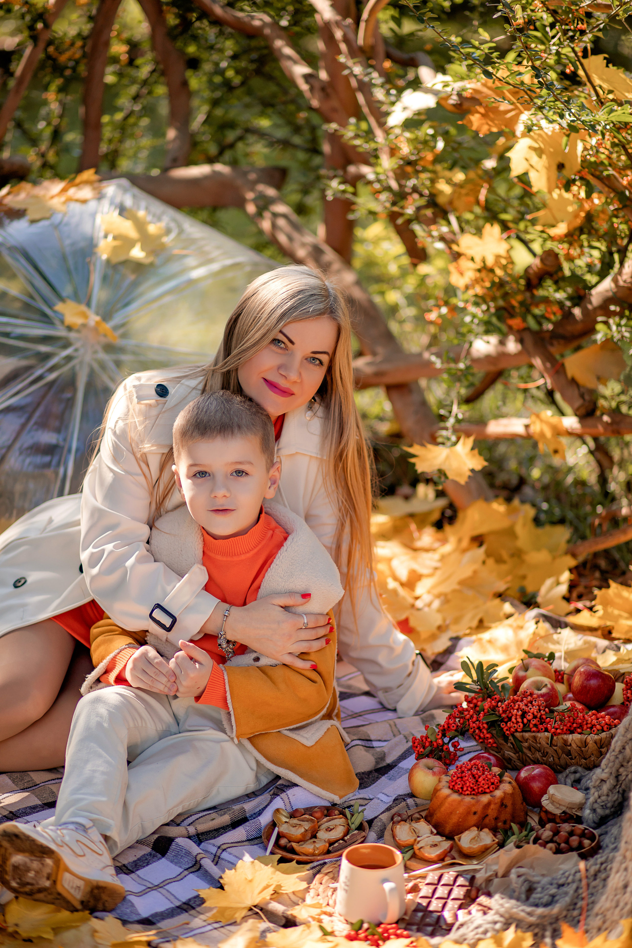Осенний пикник. Олеся и Богдан. Фотограф Москва. Семейные и индивидуальные фотосессии в Москве