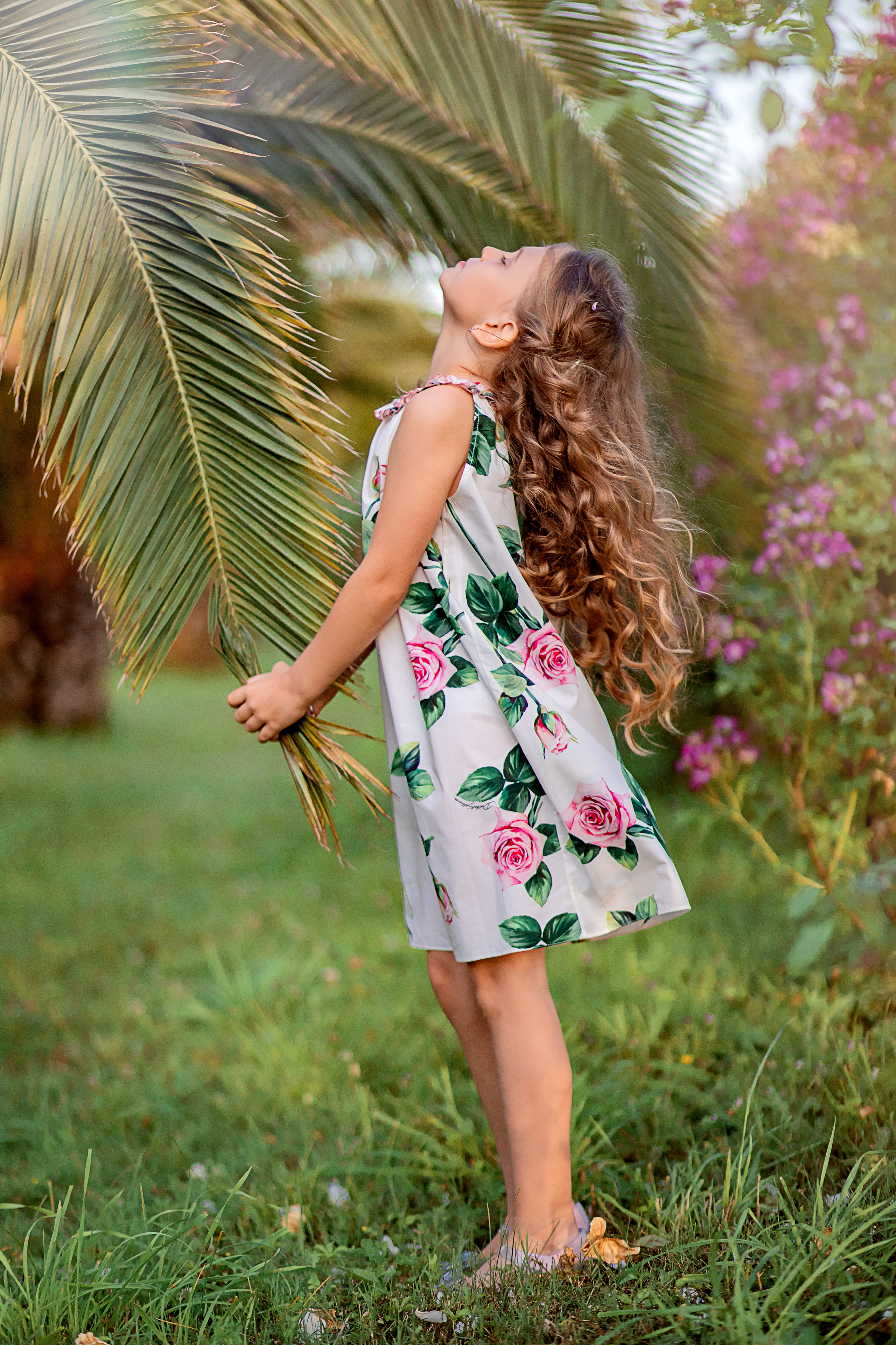 Маргарита. Разгар цветения в Сочи. Фотограф Москва. Семейные и индивидуальные фотосессии в Москве