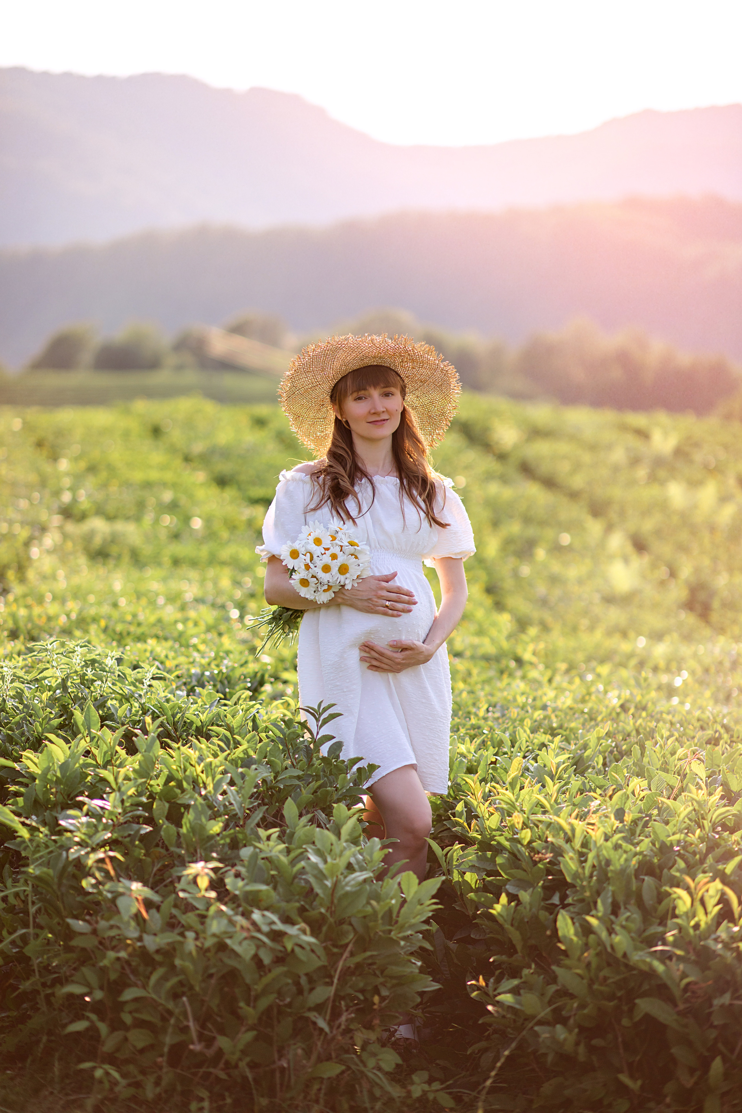 Лариса. Чайные плантации. Фотограф Москва. Семейные и индивидуальные фотосессии в Москве