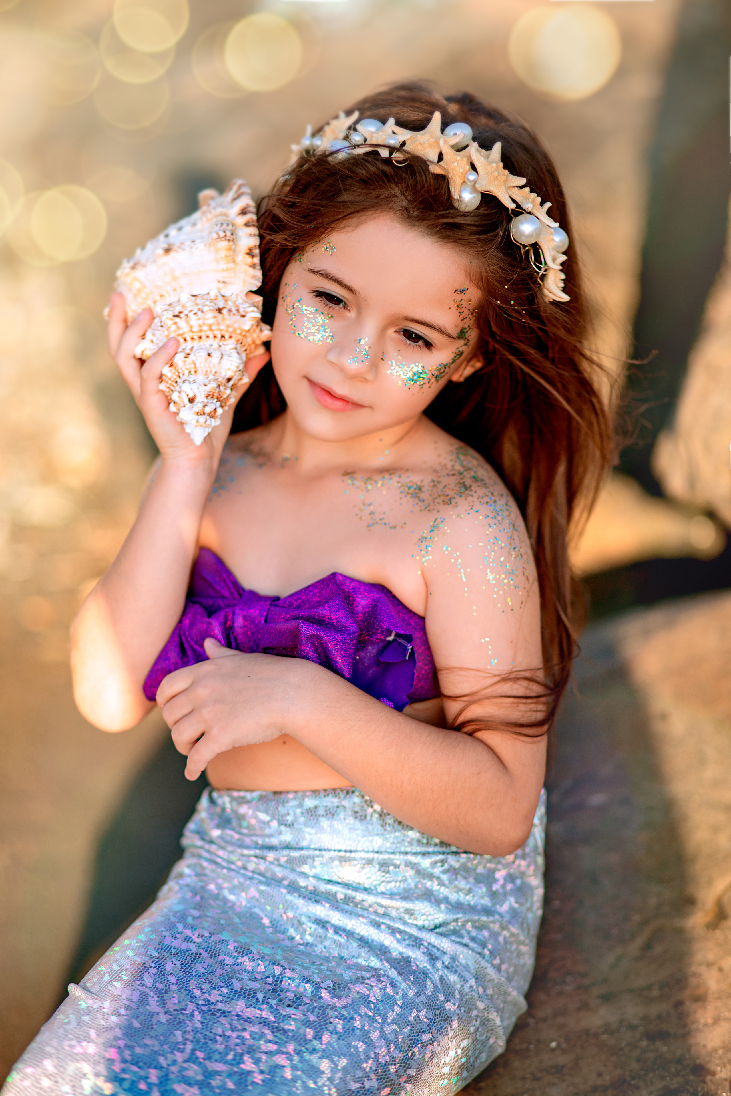 Детская творческая. Русалочка. Фотограф Москва. Семейные и индивидуальные фотосессии в Москве