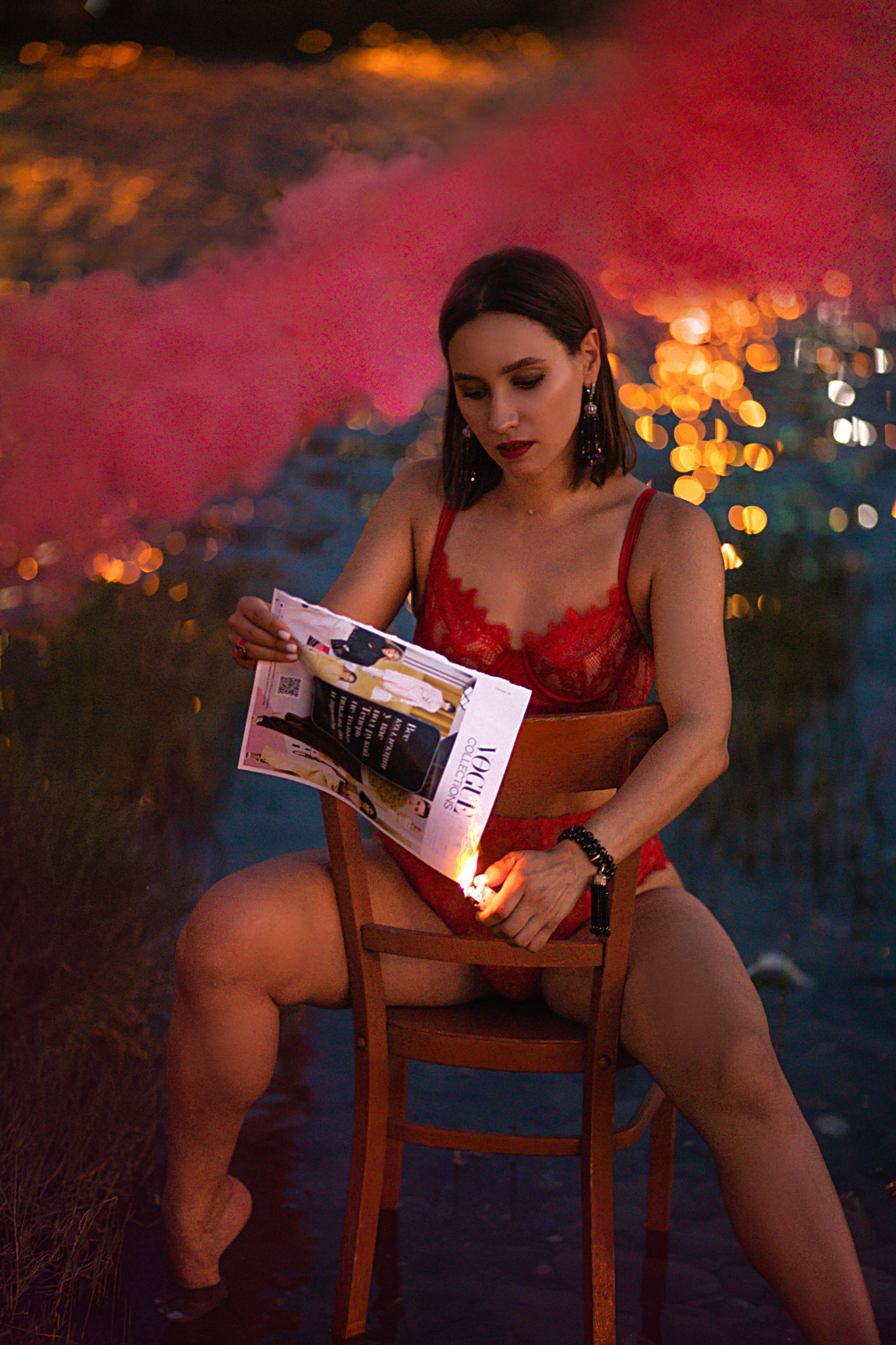 Цветной дым. Марина. Фотограф Москва. Семейные и индивидуальные фотосессии в Москве