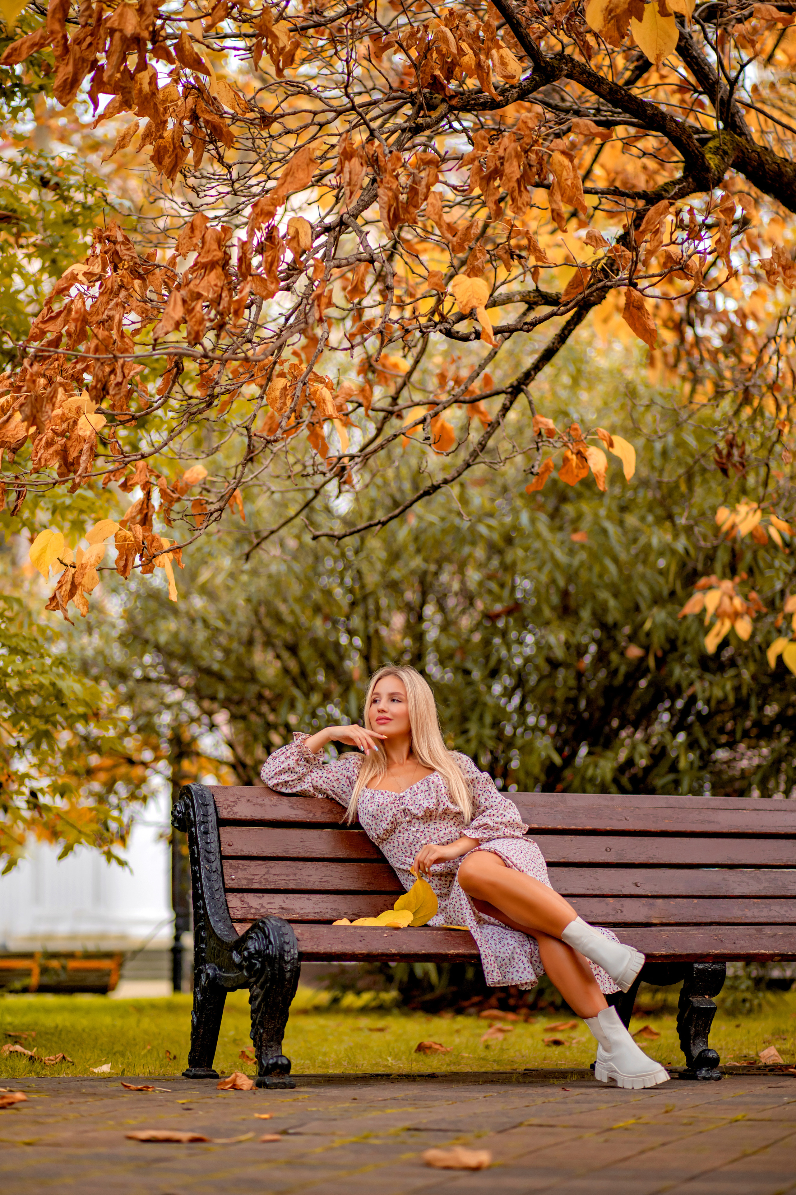Осенняя прогулка. Фотограф Москва. Семейные и индивидуальные фотосессии в Москве
