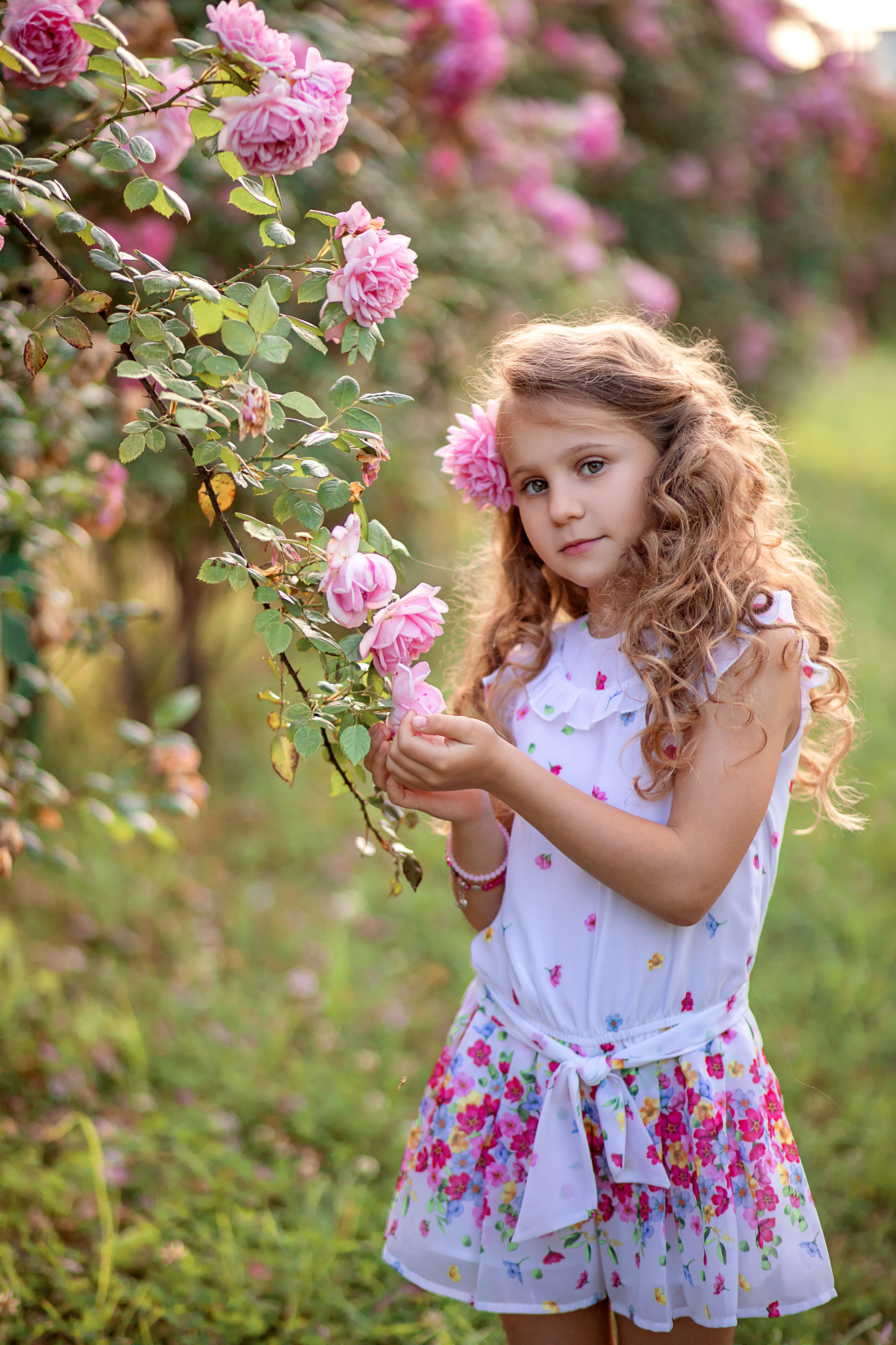 Маргарита. Разгар цветения в Сочи. Фотограф Москва. Семейные и индивидуальные фотосессии в Москве