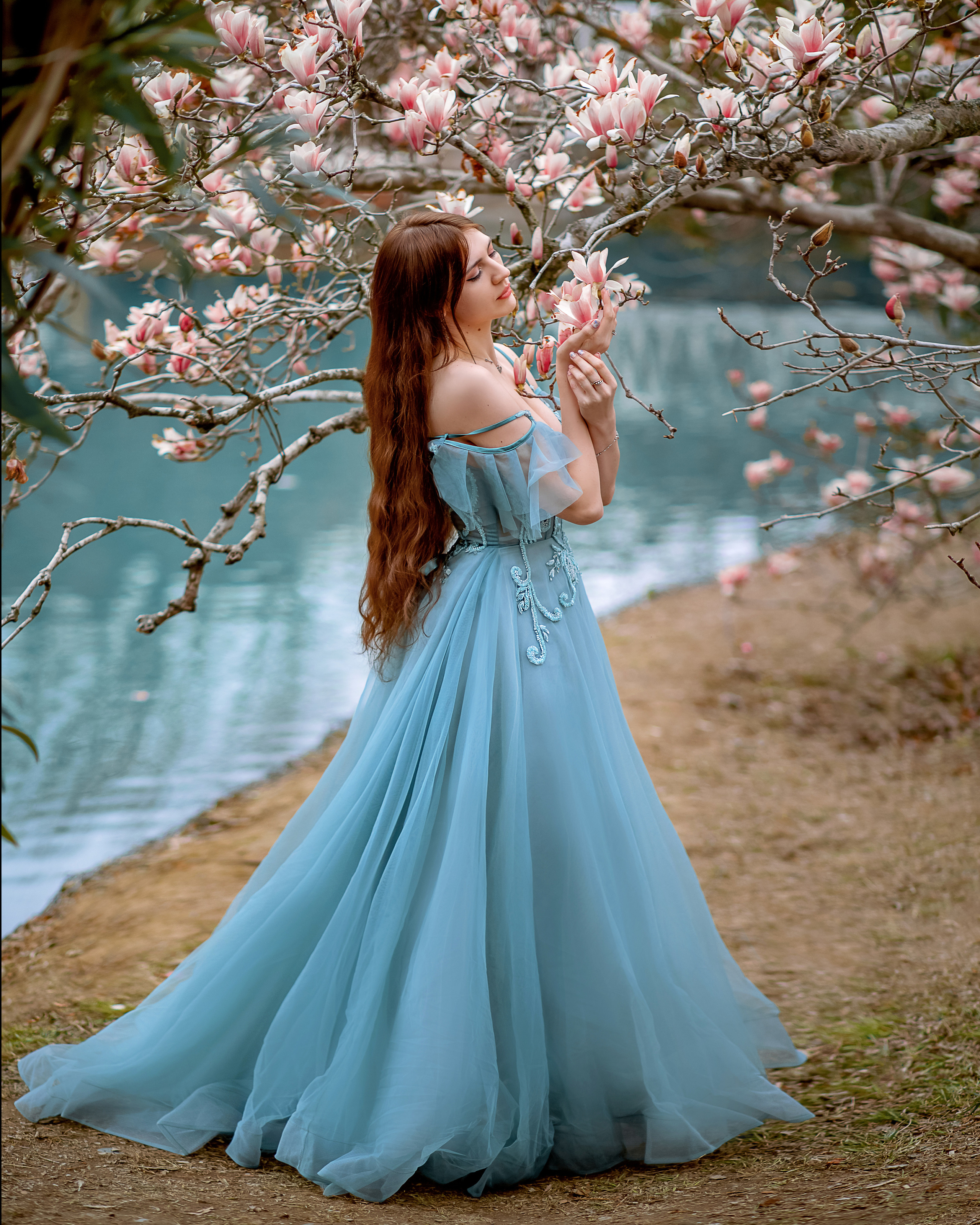 Рина. Магнолия. Фотограф Москва. Семейные и индивидуальные фотосессии в Москве