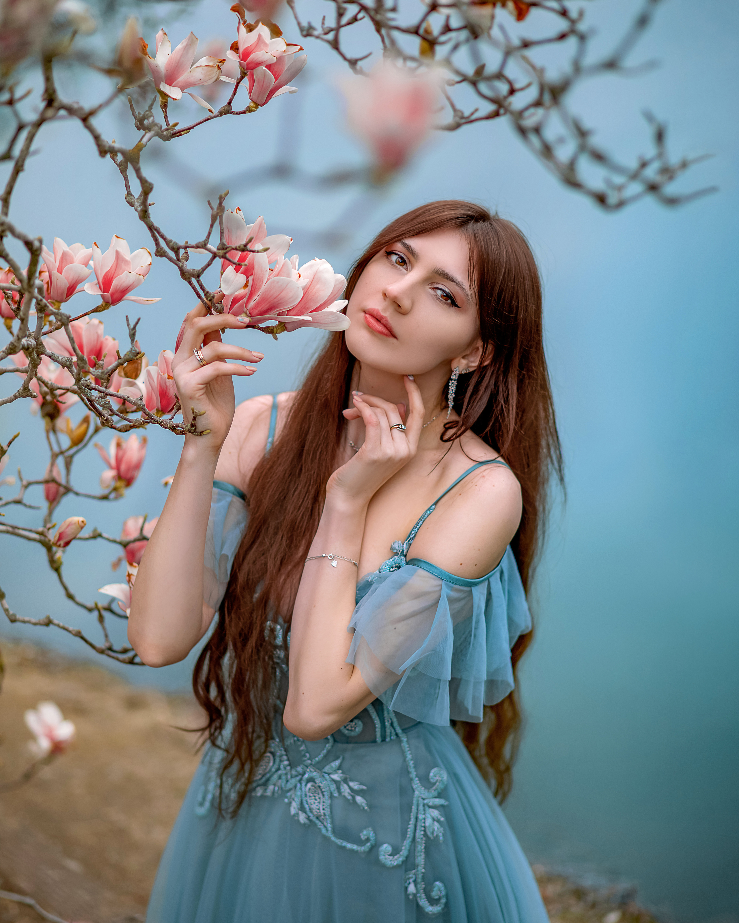 Рина. Магнолия. Фотограф Москва. Семейные и индивидуальные фотосессии в Москве