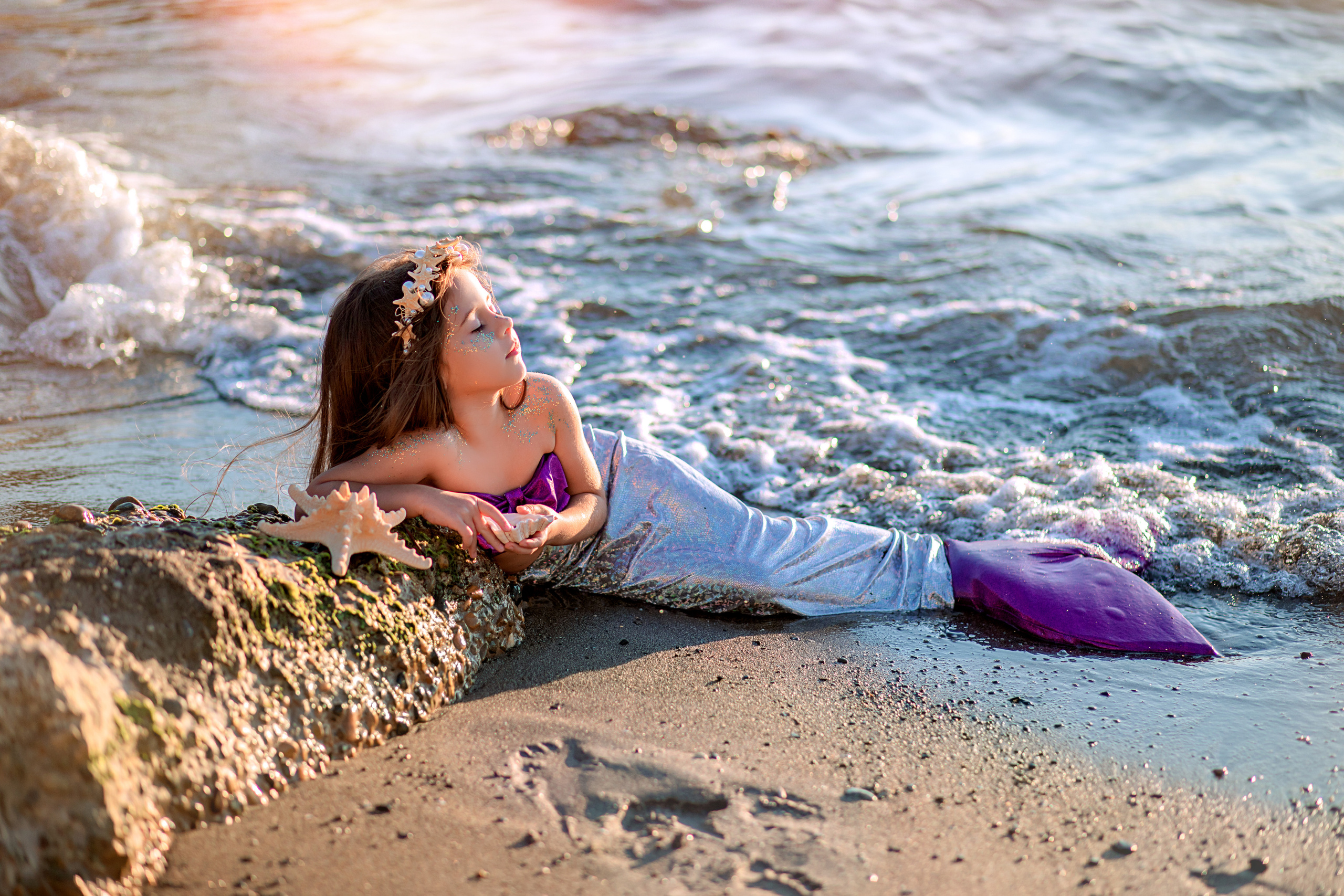 Детская творческая. Русалочка. Фотограф Москва. Семейные и индивидуальные фотосессии в Москве