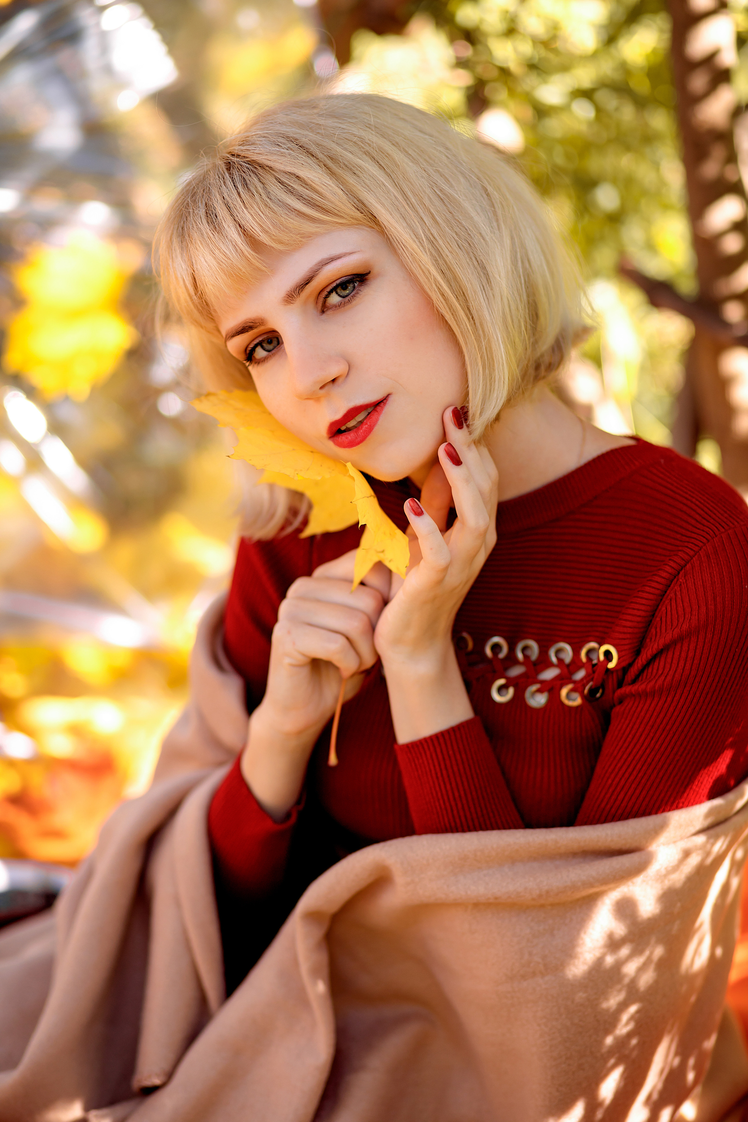 Осенний пикник. Ксения. Фотограф Москва. Семейные и индивидуальные фотосессии в Москве