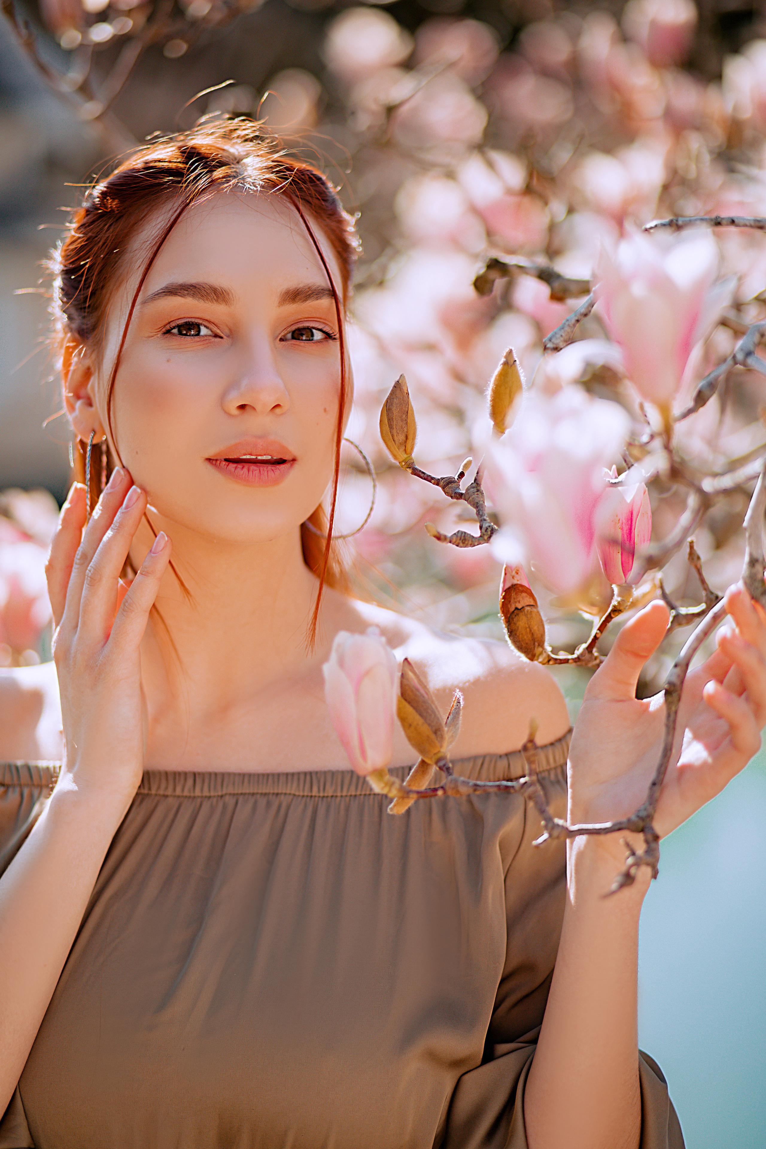 Магнолия. Юлия. Фотограф Москва. Семейные и индивидуальные фотосессии в Москве