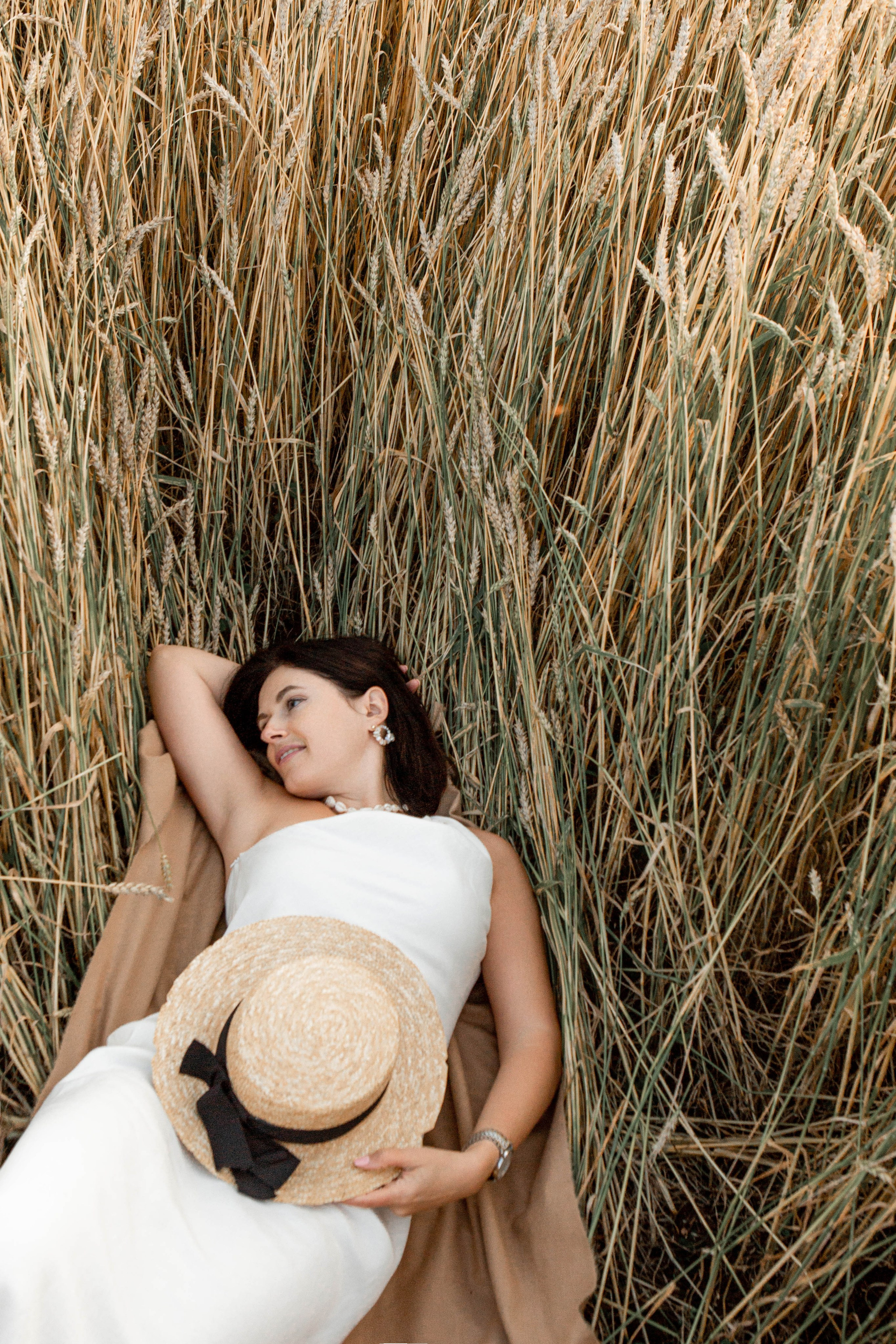 Пшеница на закате. Фотограф Екатерина Голицына