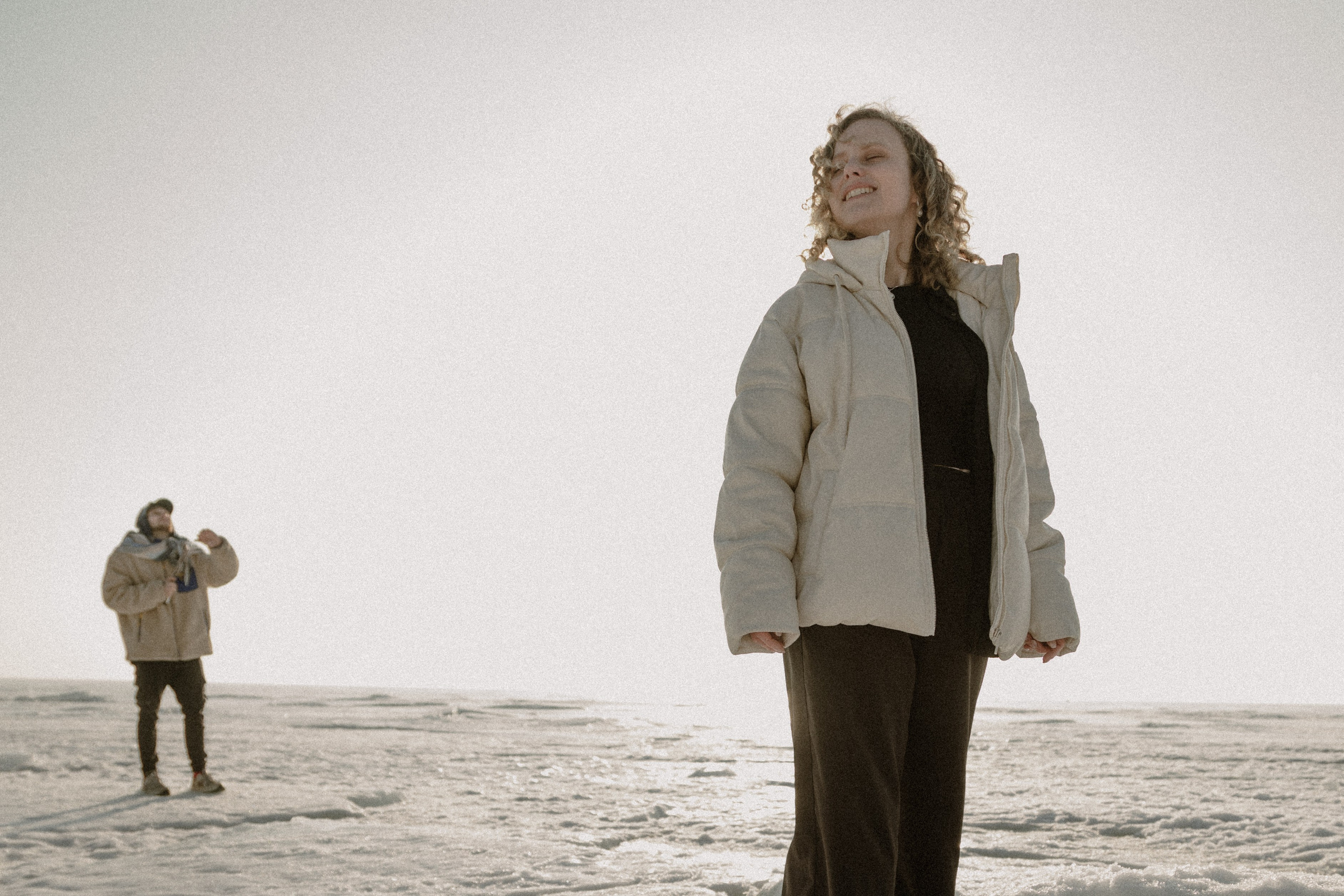 Зимняя фотосъемка пары: Андрея и Ани в Санкт-Петербурге