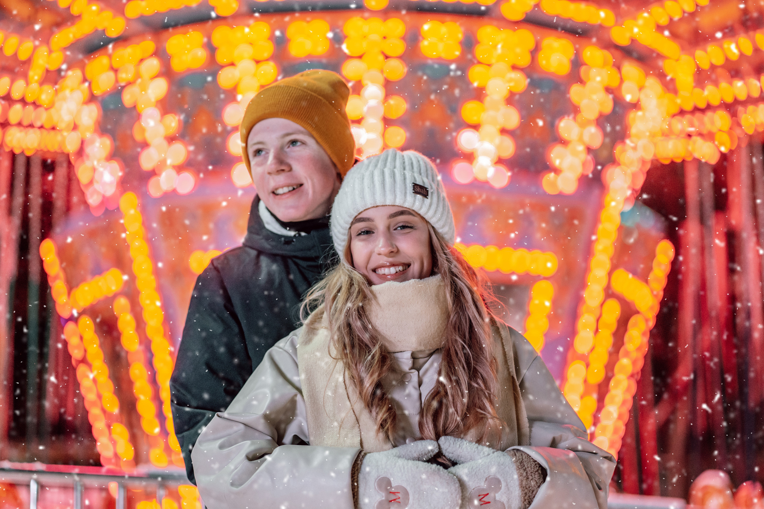 Каток на набережной. Семейный фотограф в Москве и МО Митус Валентина