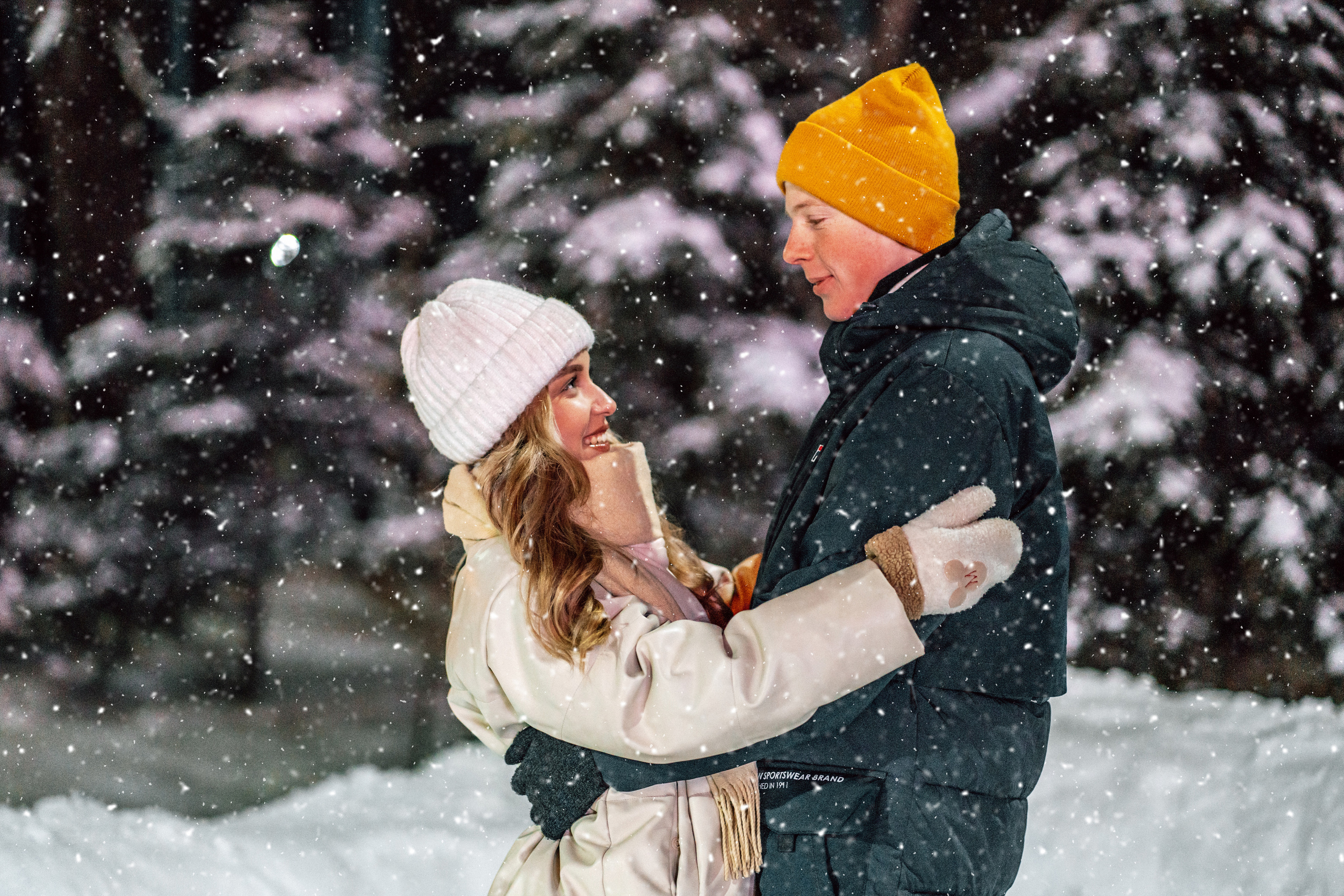 Каток на набережной. Семейный фотограф в Москве и МО Митус Валентина