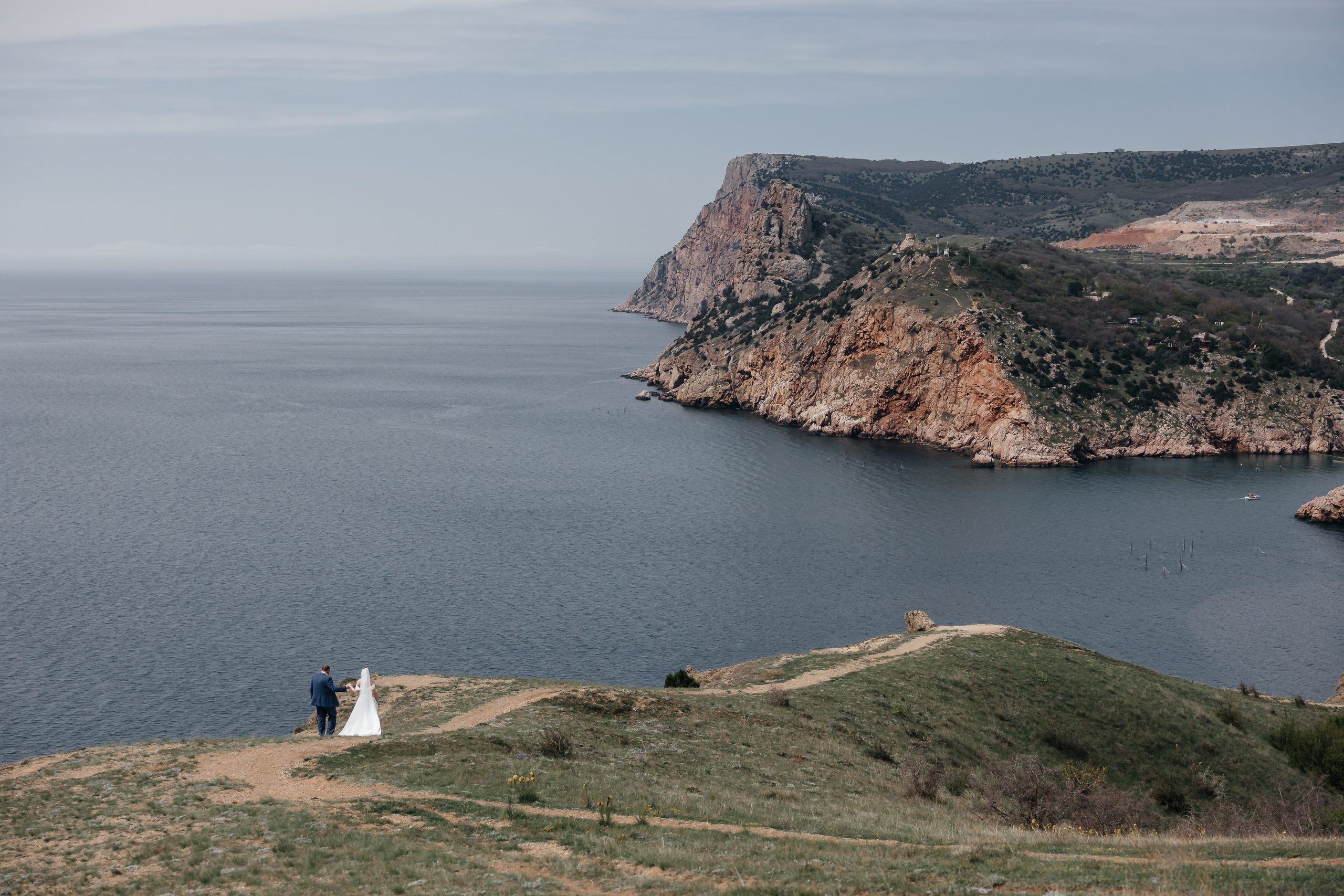 Анонс свадьбы Алены и Алексея. Весенняя Балаклава и Ливадийский дворец. Свадебный фотограф в Крыму и Севастополе Ольга Баскакова