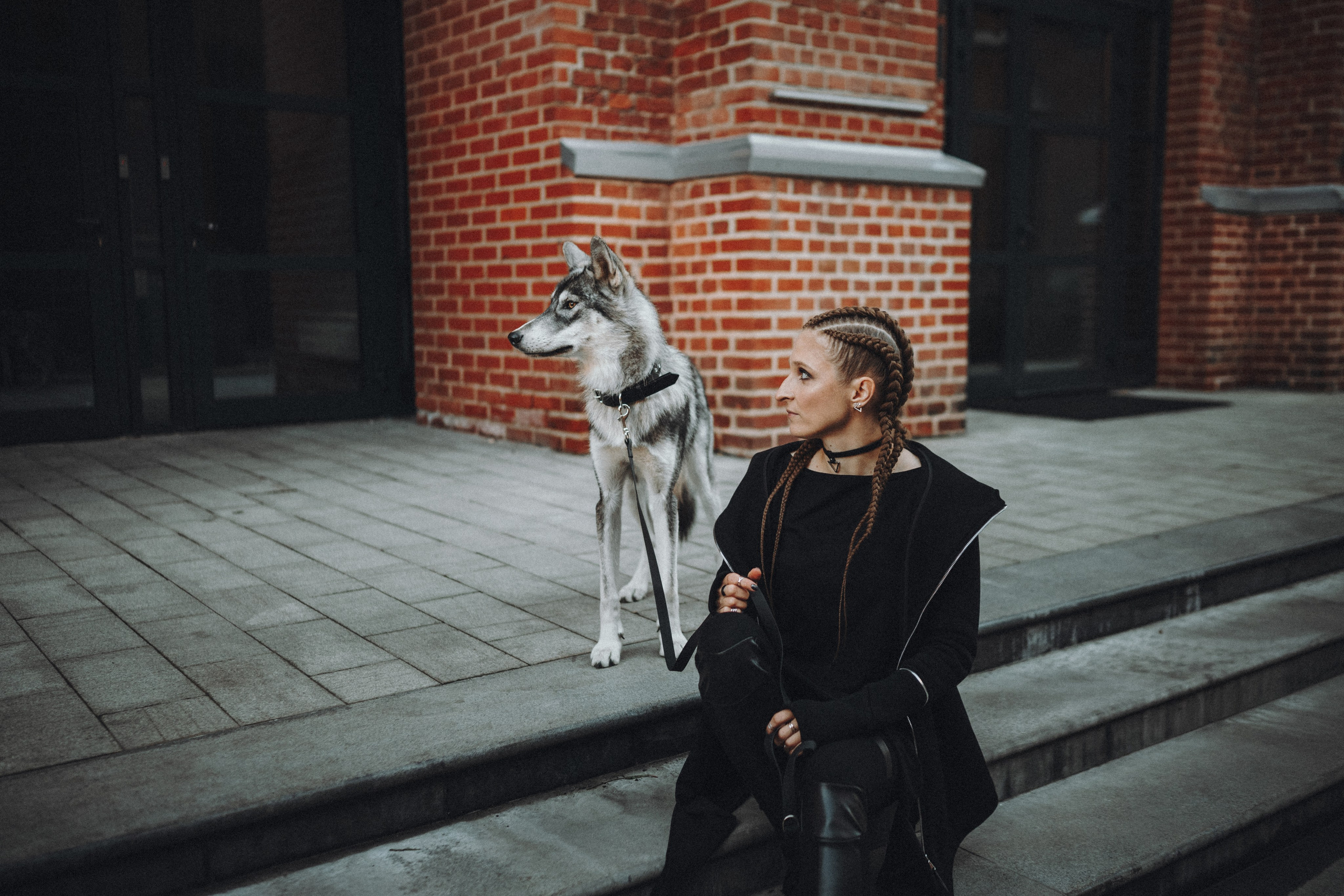 Вика и Кора. Семейный фотограф анималист Ананьева Мария — Москва