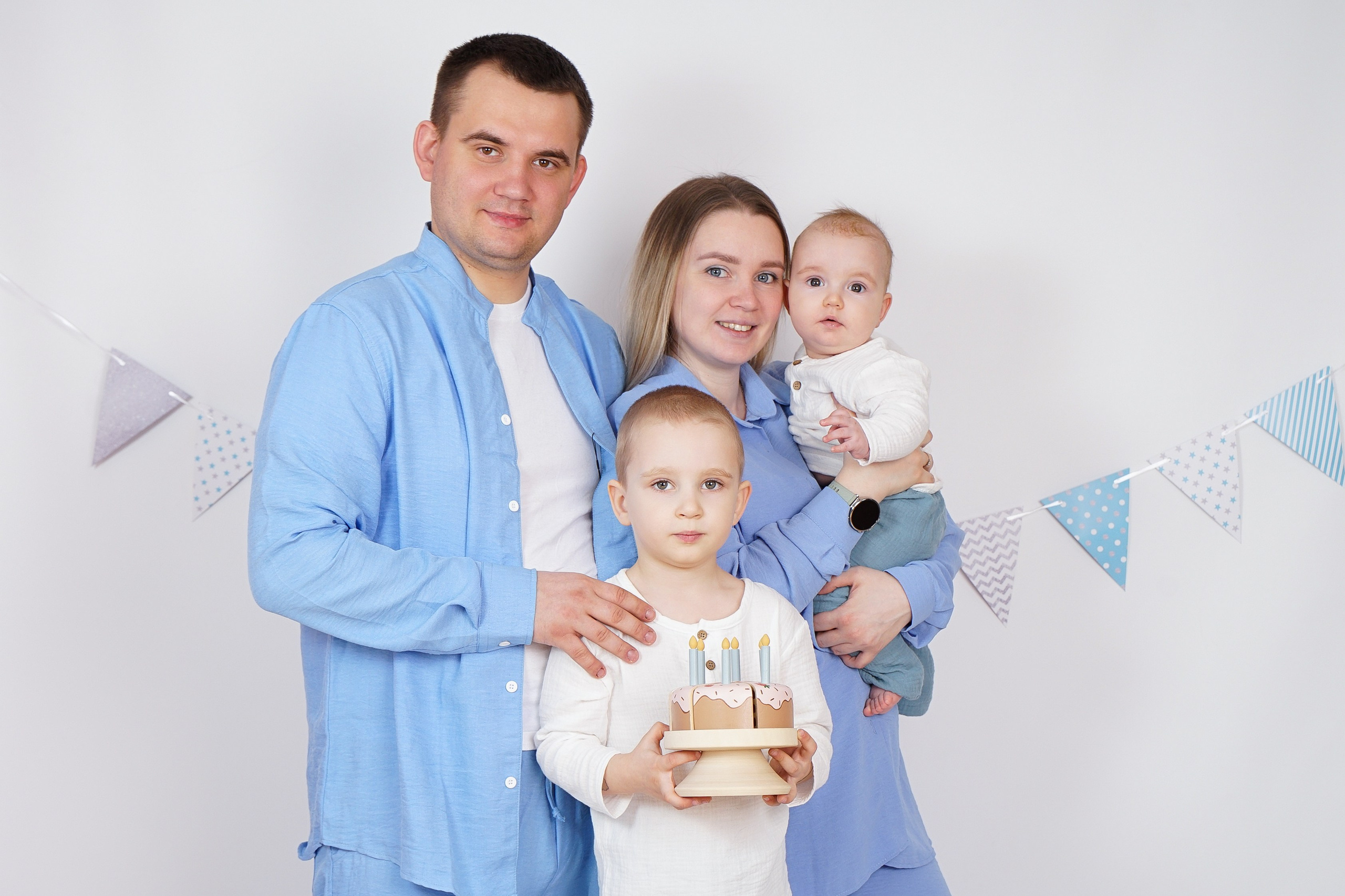 Максиму полгодика. Детская фотостудия