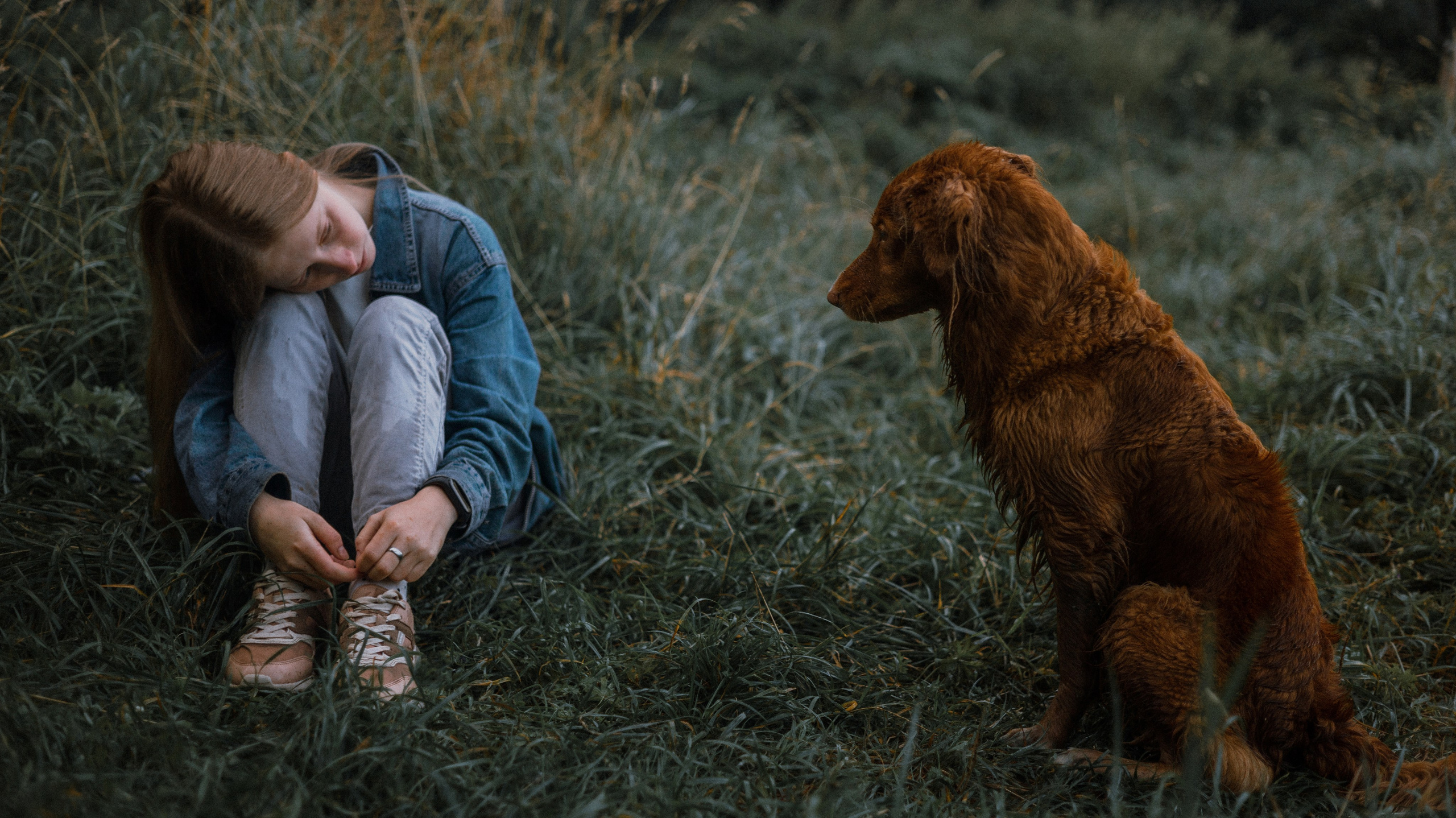Ксюша и Мэди. Фотограф-анималист Богданова Полина
