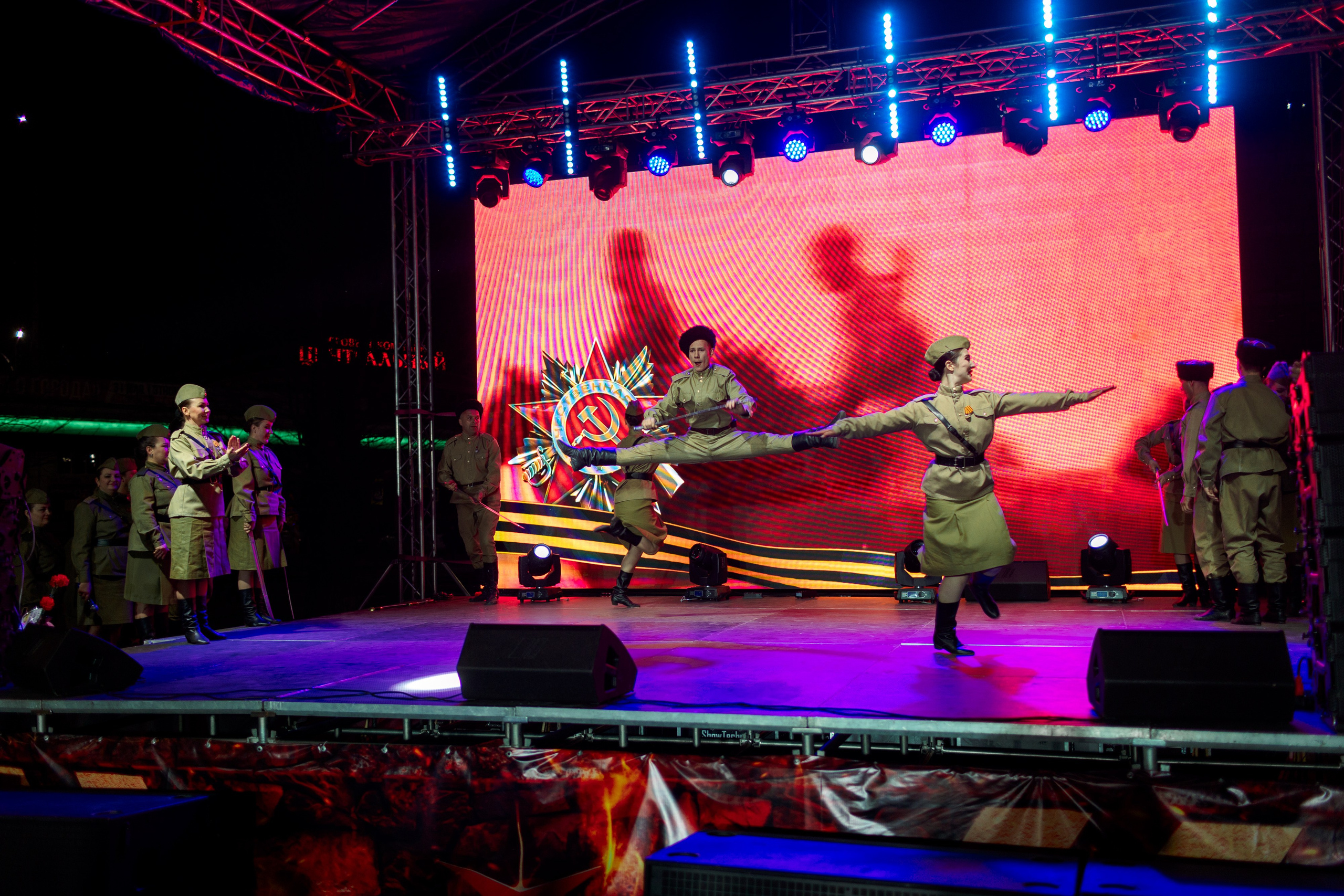 Концерт приуроченный к празднованию 80 лет победл. Свадебный и семейный фотограф в Улан-Удэ