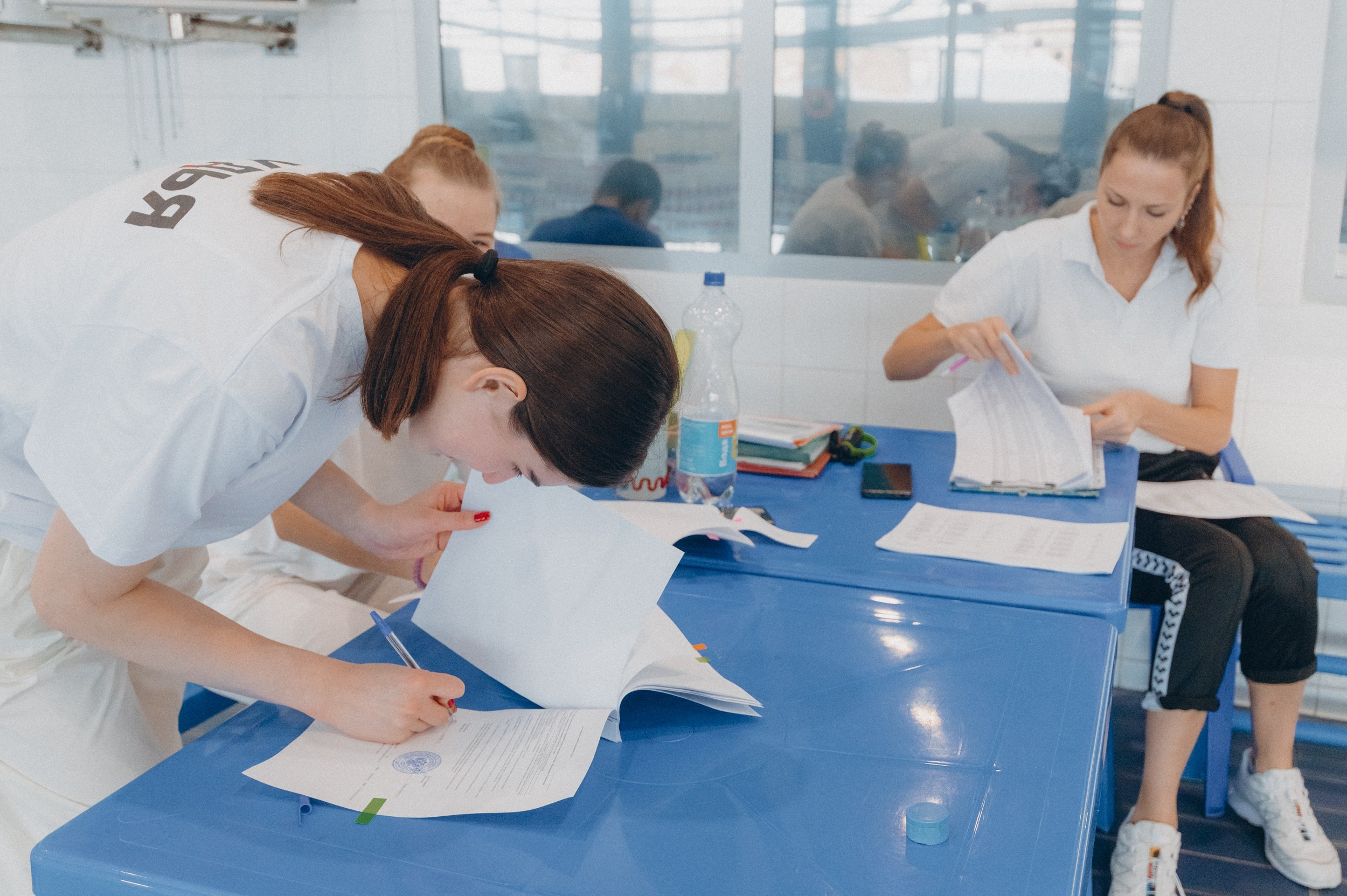 «Новогодние заплывы» в СОЦ «Зодчий». Фотограф Дмитрий Пименов