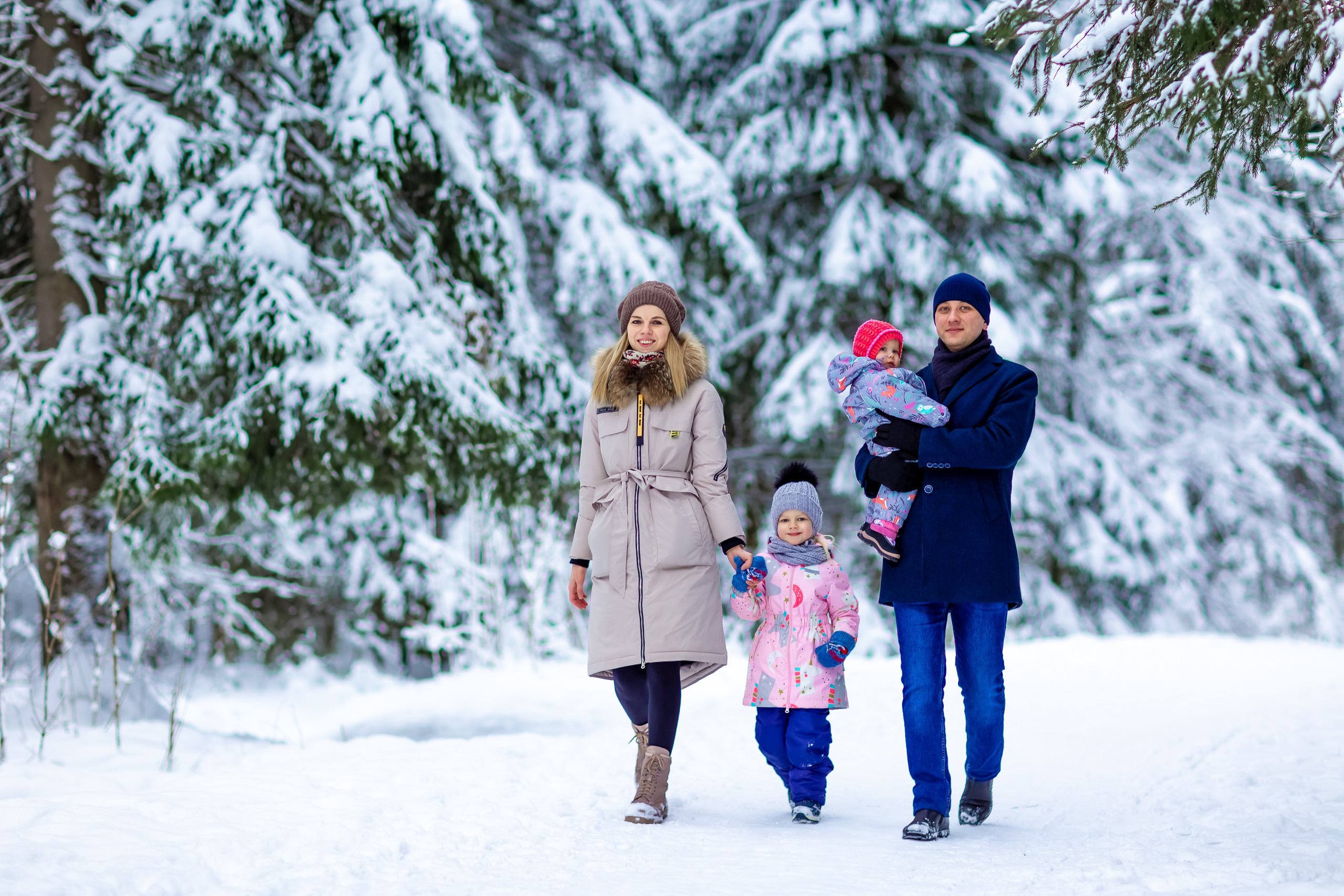 Зимняя фотосессия в Шуваловском парке. Репортажный, семейный, свадебный фотограф Санкт-Петербург Ольга Лесюк
