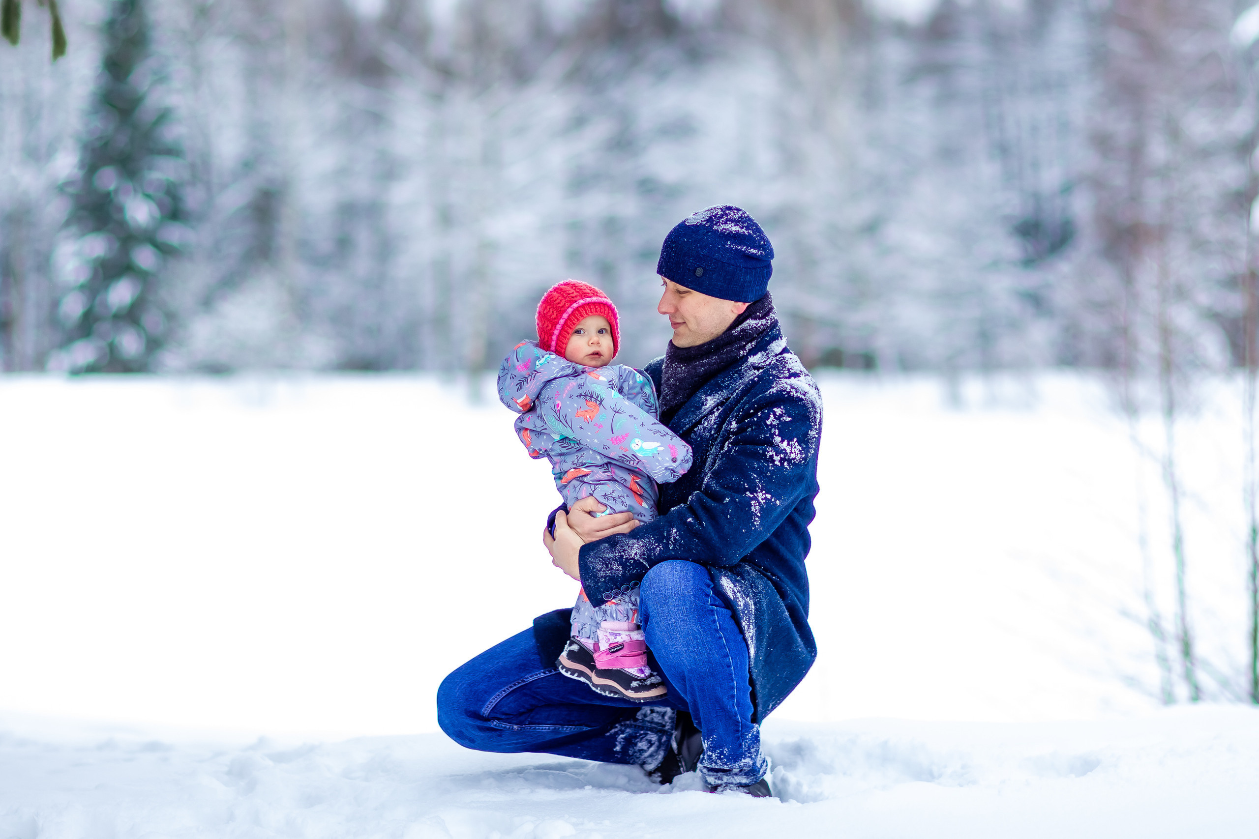 Зимняя фотосессия в Шуваловском парке. Репортажный, семейный, свадебный фотограф Санкт-Петербург Ольга Лесюк