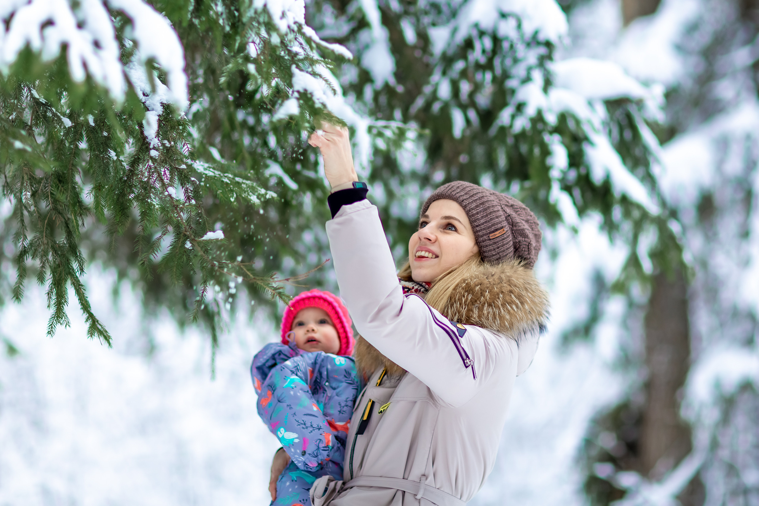 Зимняя фотосессия в Шуваловском парке. Репортажный, семейный, свадебный фотограф Санкт-Петербург Ольга Лесюк