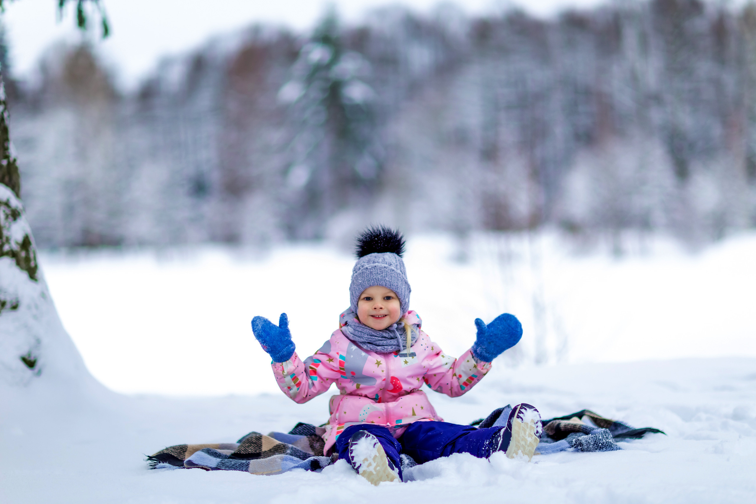 Зимняя фотосессия в Шуваловском парке. Репортажный, семейный, свадебный фотограф Санкт-Петербург Ольга Лесюк