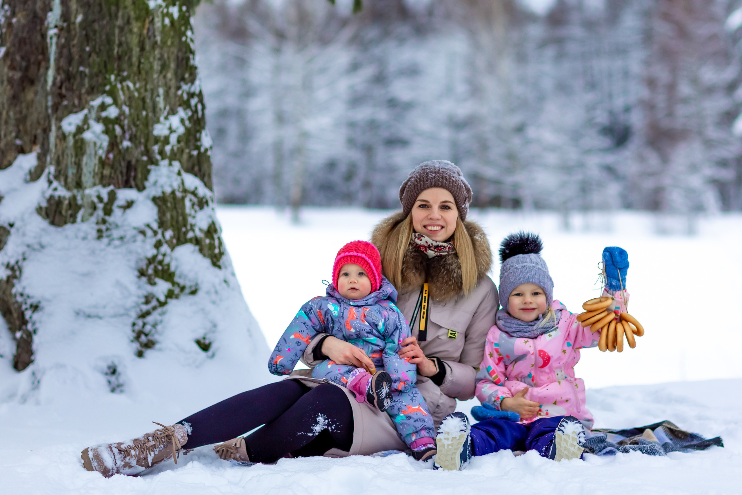 Зимняя фотосессия в Шуваловском парке. Репортажный, семейный, свадебный фотограф Санкт-Петербург Ольга Лесюк