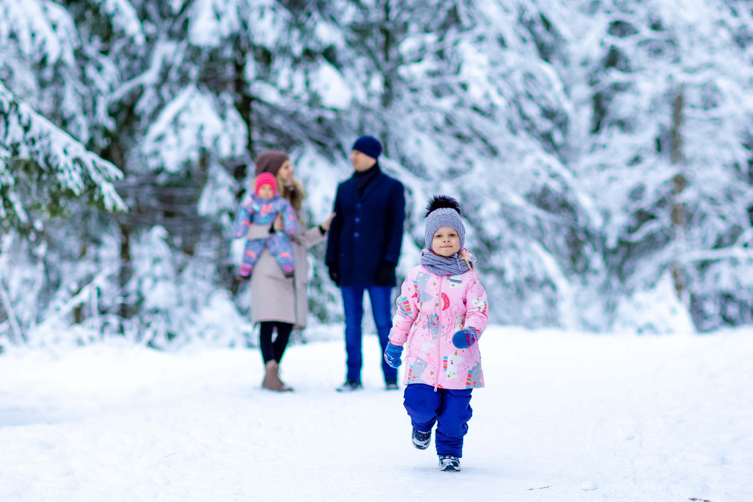 Зимняя фотосессия в Шуваловском парке. Репортажный, семейный, свадебный фотограф Санкт-Петербург Ольга Лесюк