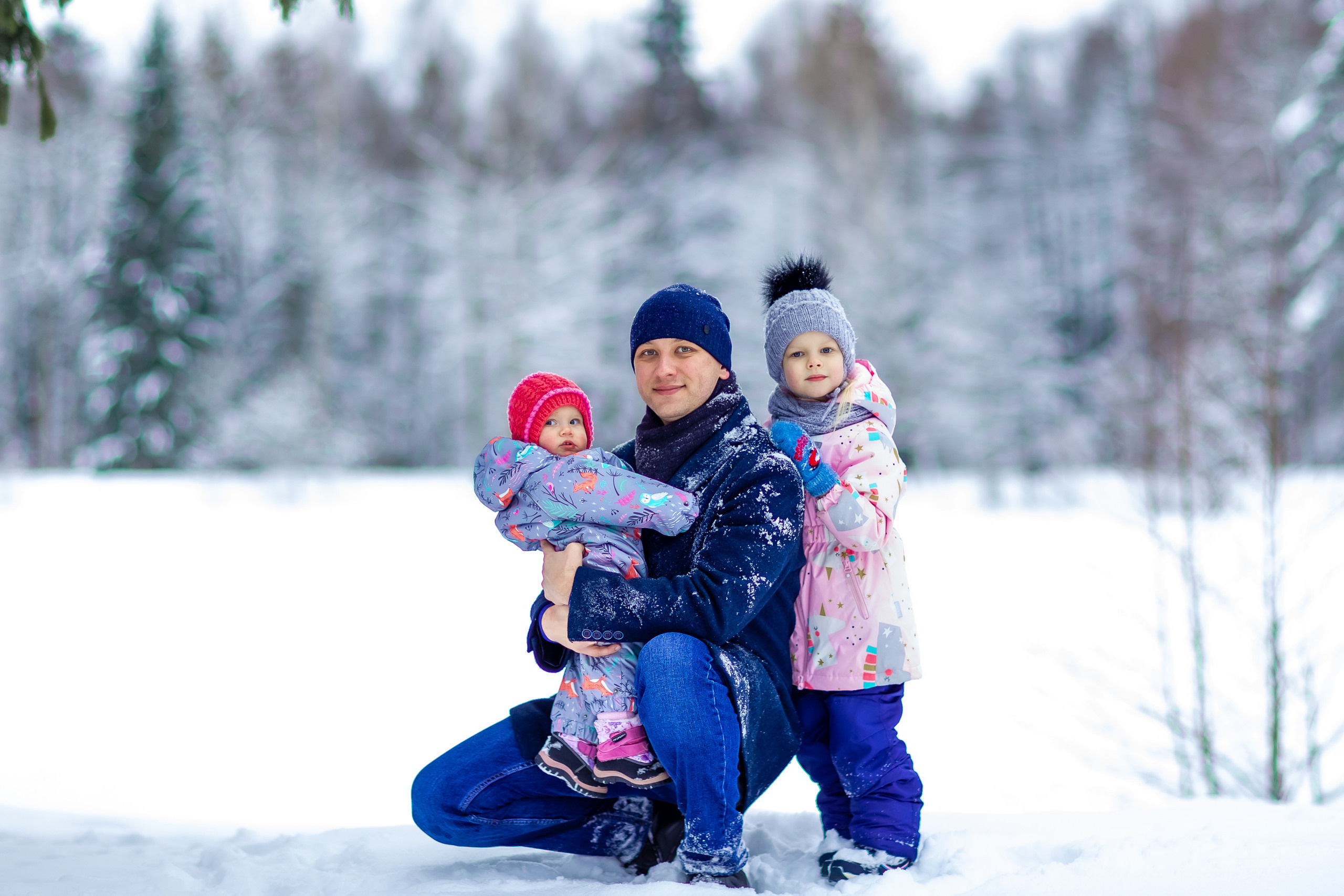 Зимняя фотосессия в Шуваловском парке. Репортажный, семейный, свадебный фотограф Санкт-Петербург Ольга Лесюк