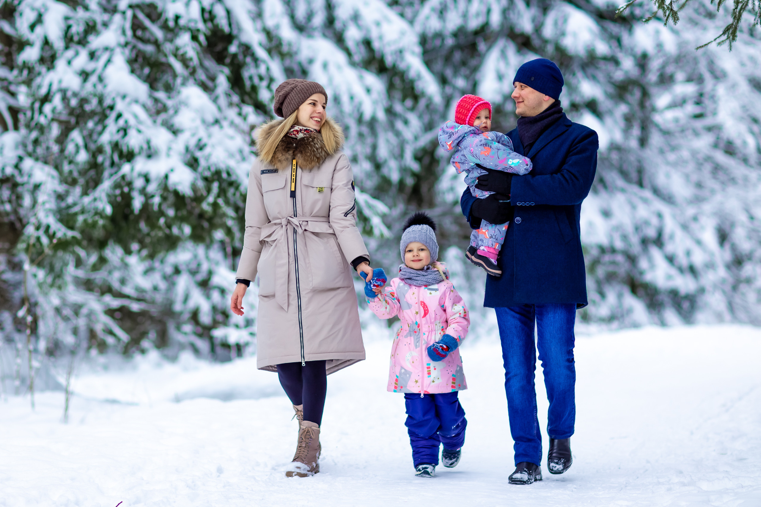 Зимняя фотосессия в Шуваловском парке. Репортажный, семейный, свадебный фотограф Санкт-Петербург Ольга Лесюк