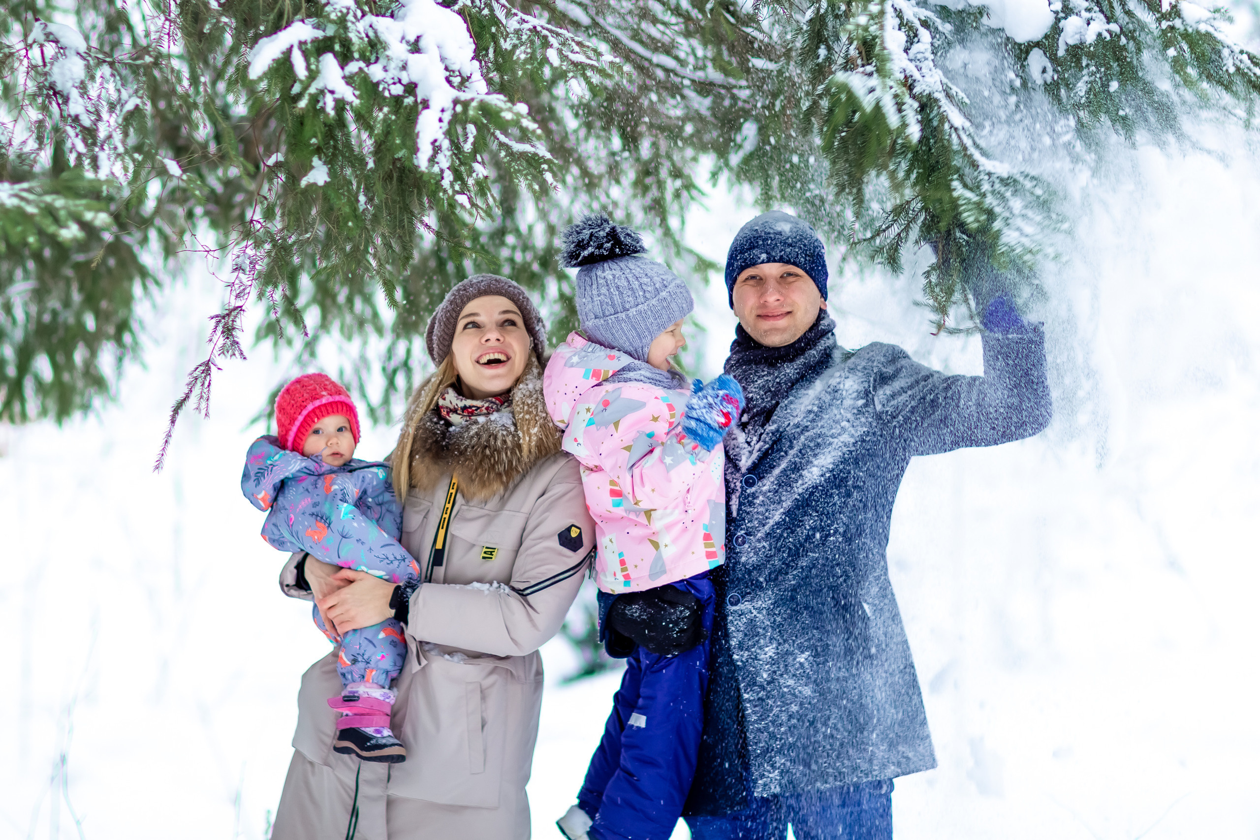 Зимняя фотосессия в Шуваловском парке. Репортажный, семейный, свадебный фотограф Санкт-Петербург Ольга Лесюк